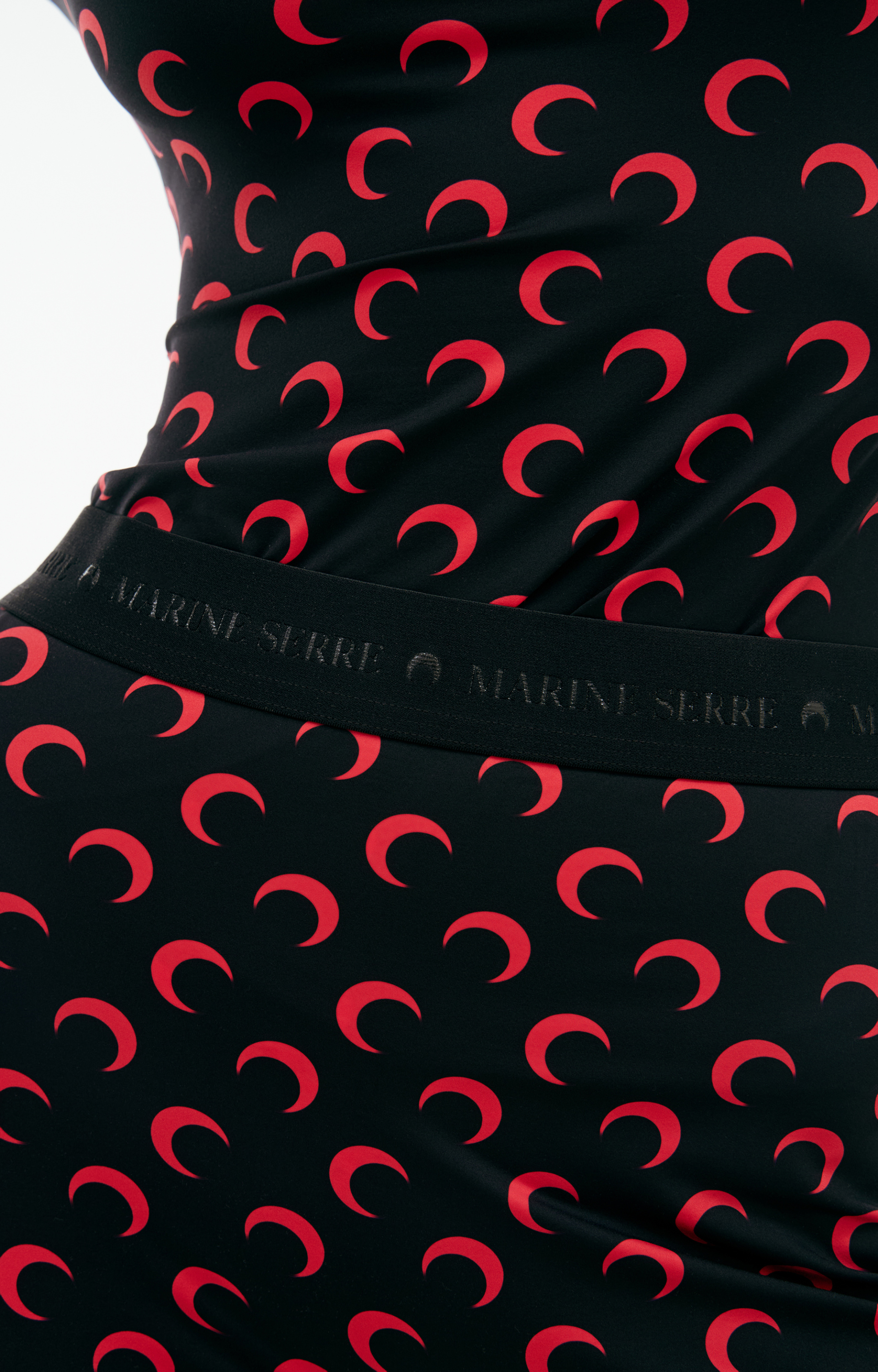 MARINE SERRE Леггинсы с монопринтом