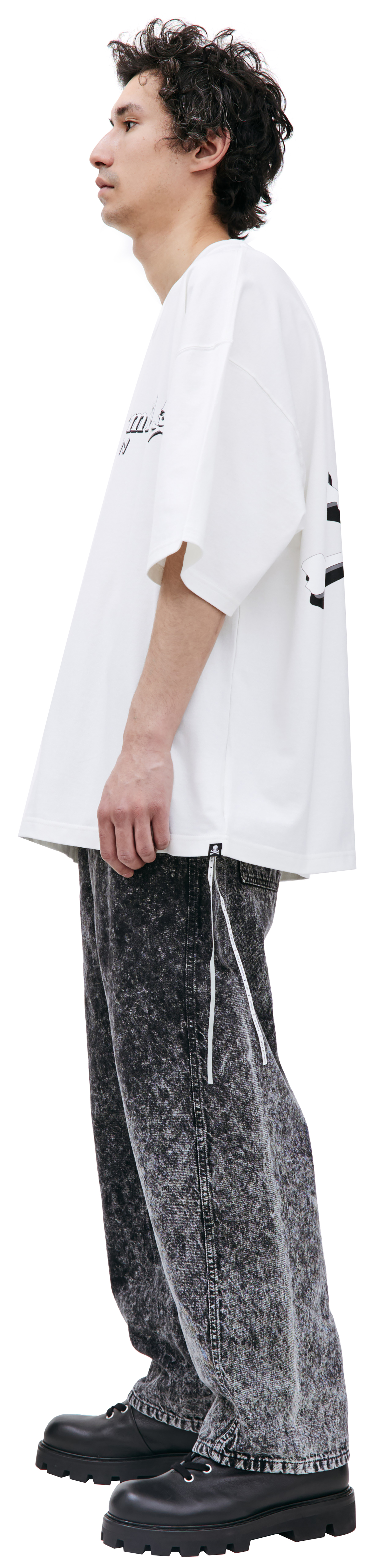 Mastermind WORLD Белая футболка с логотипом