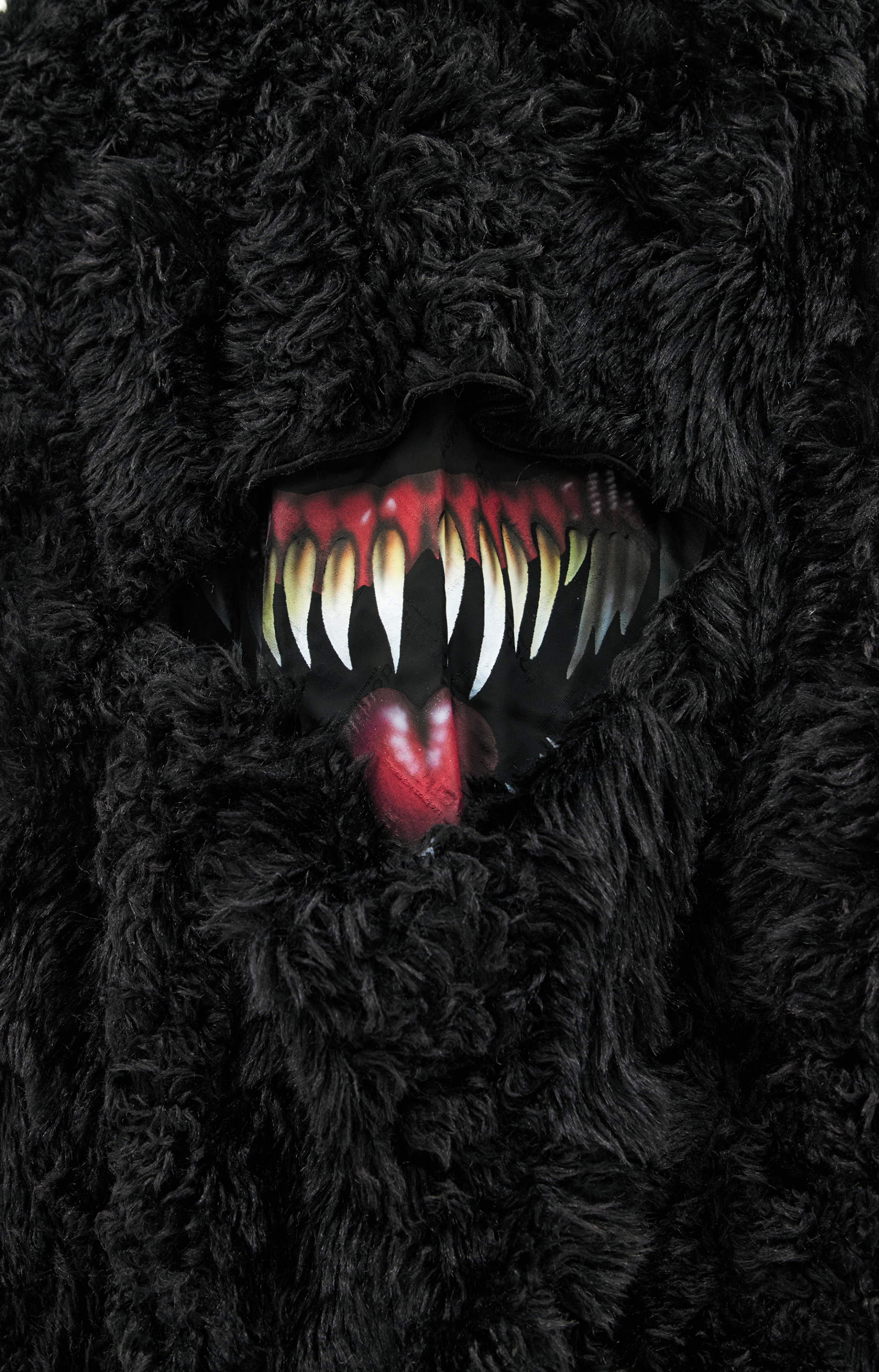 Doublet Плюшевая куртка с зубами