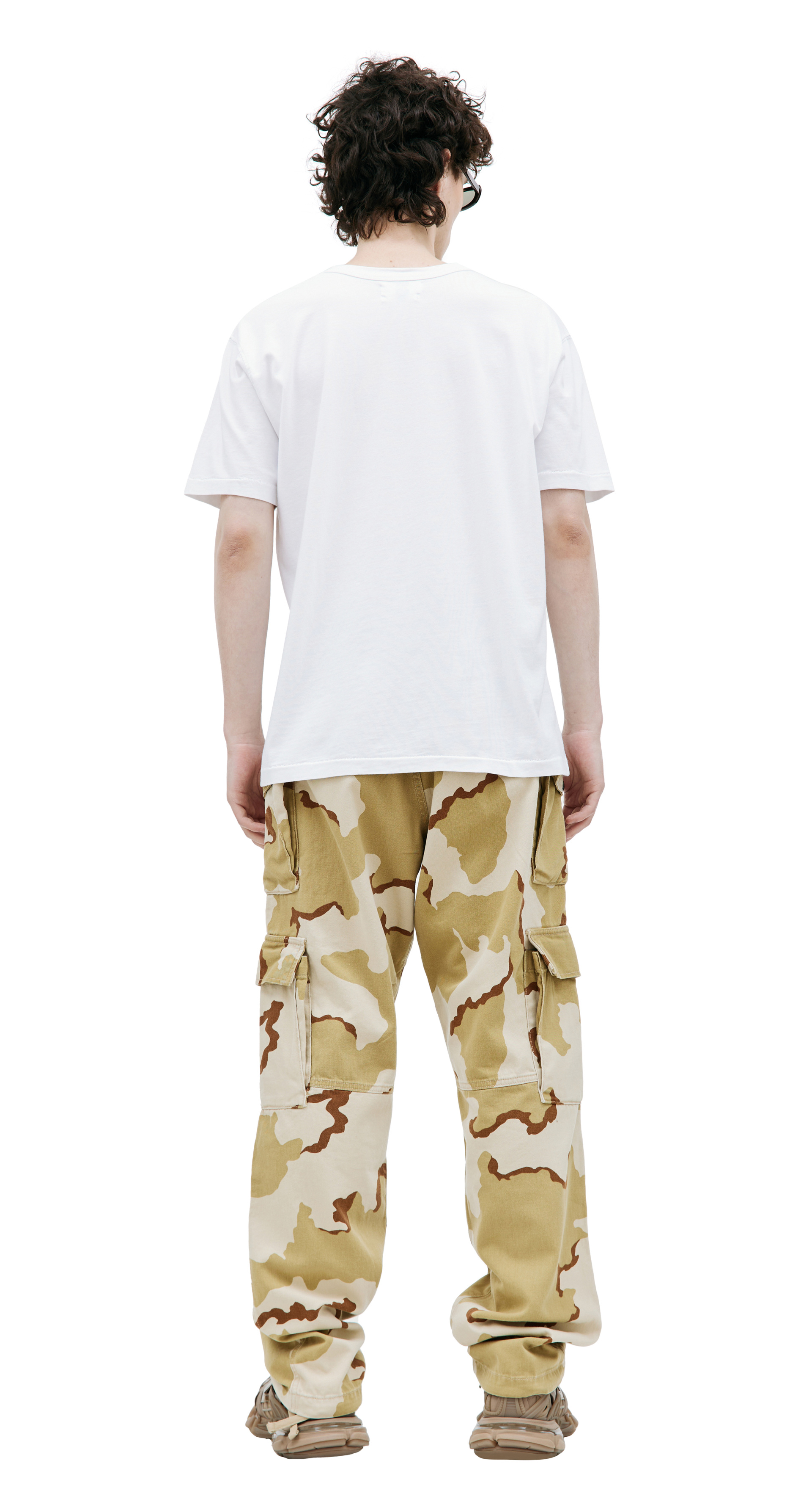 BTFL Белая футболка с контрастным логотипом