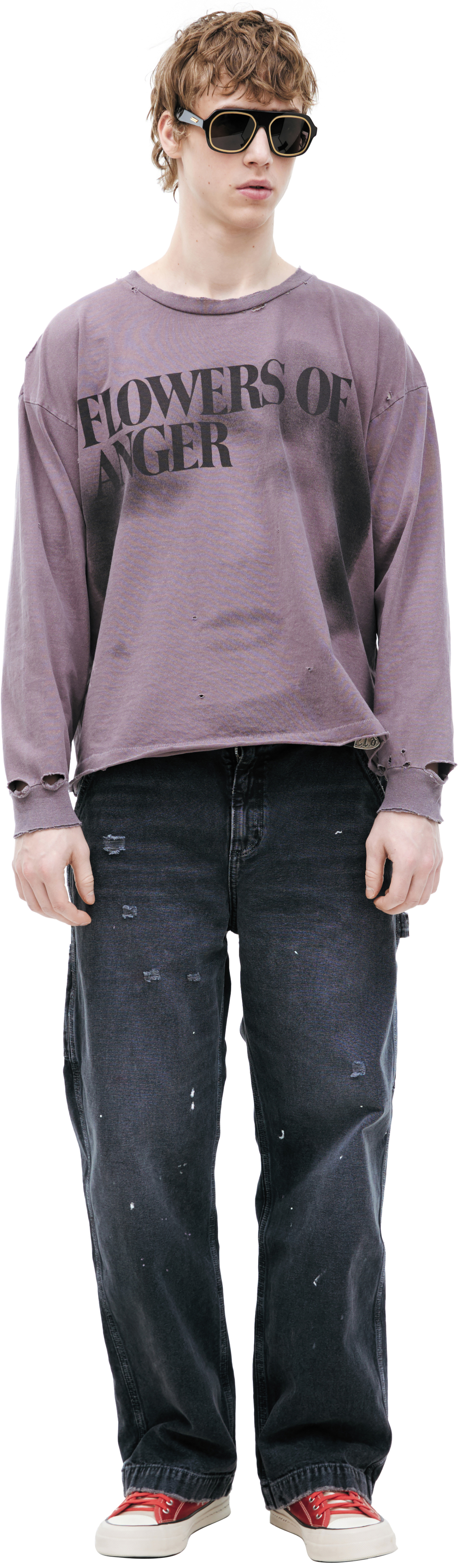 Enfants Riches Déprimés Лонгслив flowers of Anger