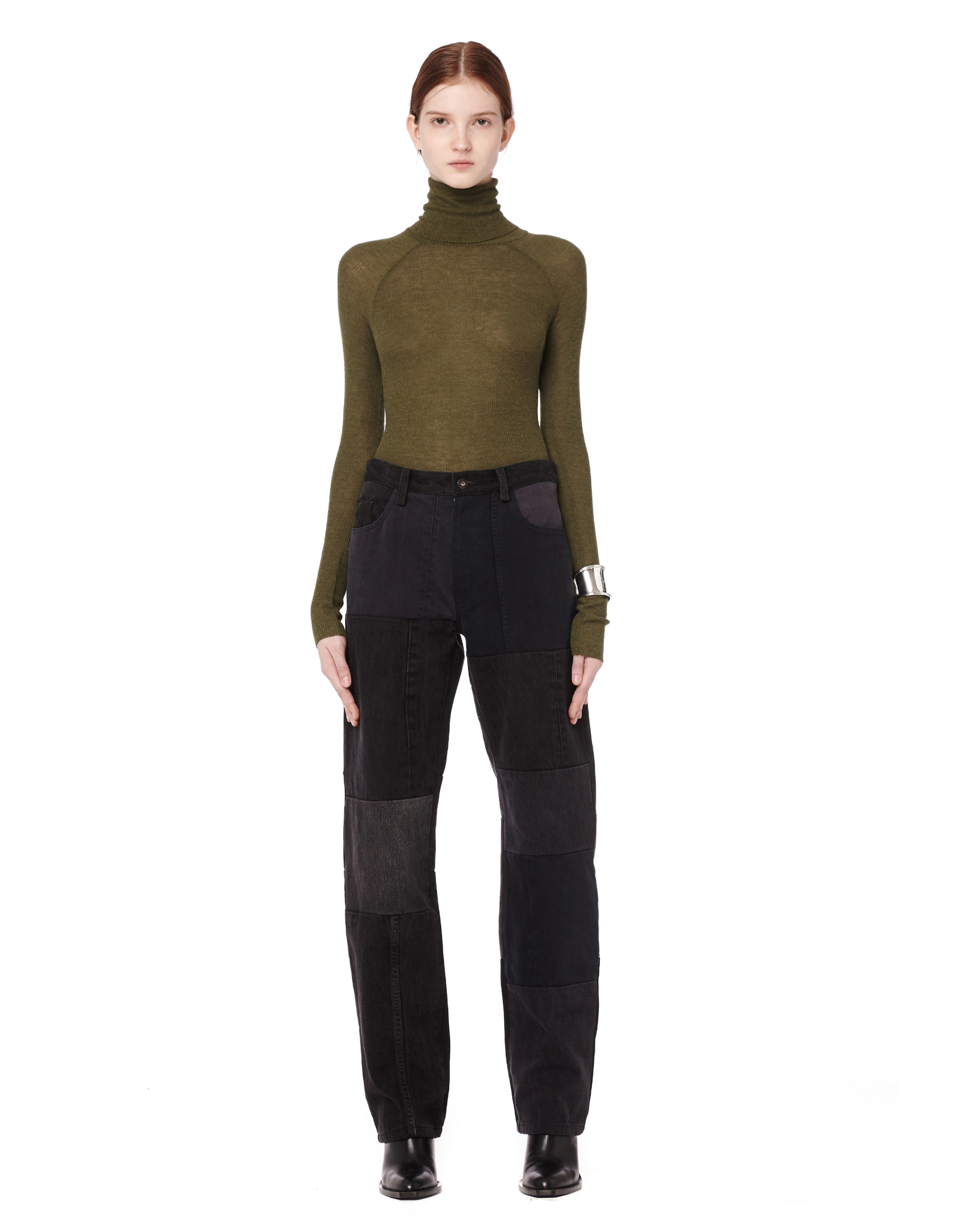 Haider Ackermann Водолазка из шерсти и вискозы