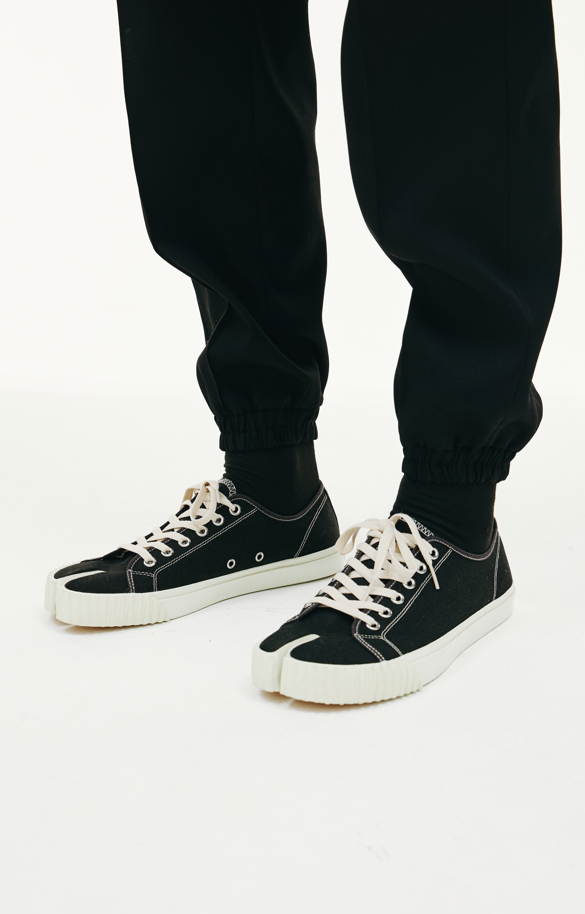 Jil Sander Черные брюки из шерсти