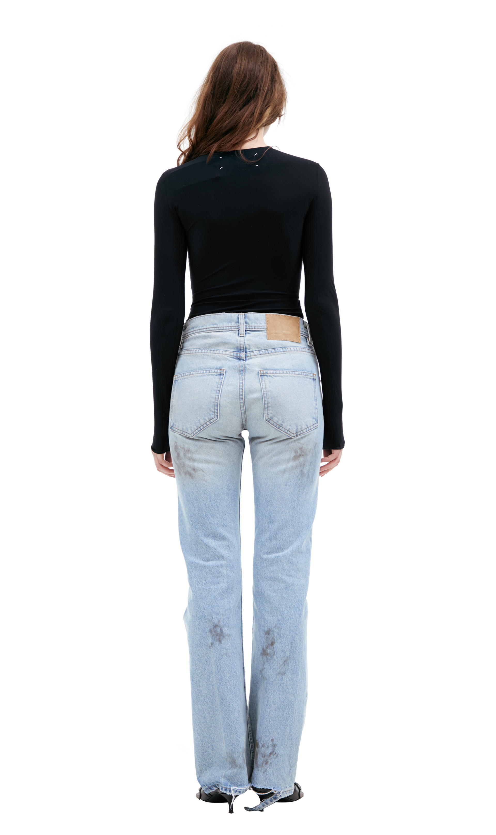 Enfants Riches Déprimés Голубые джинсы клеш