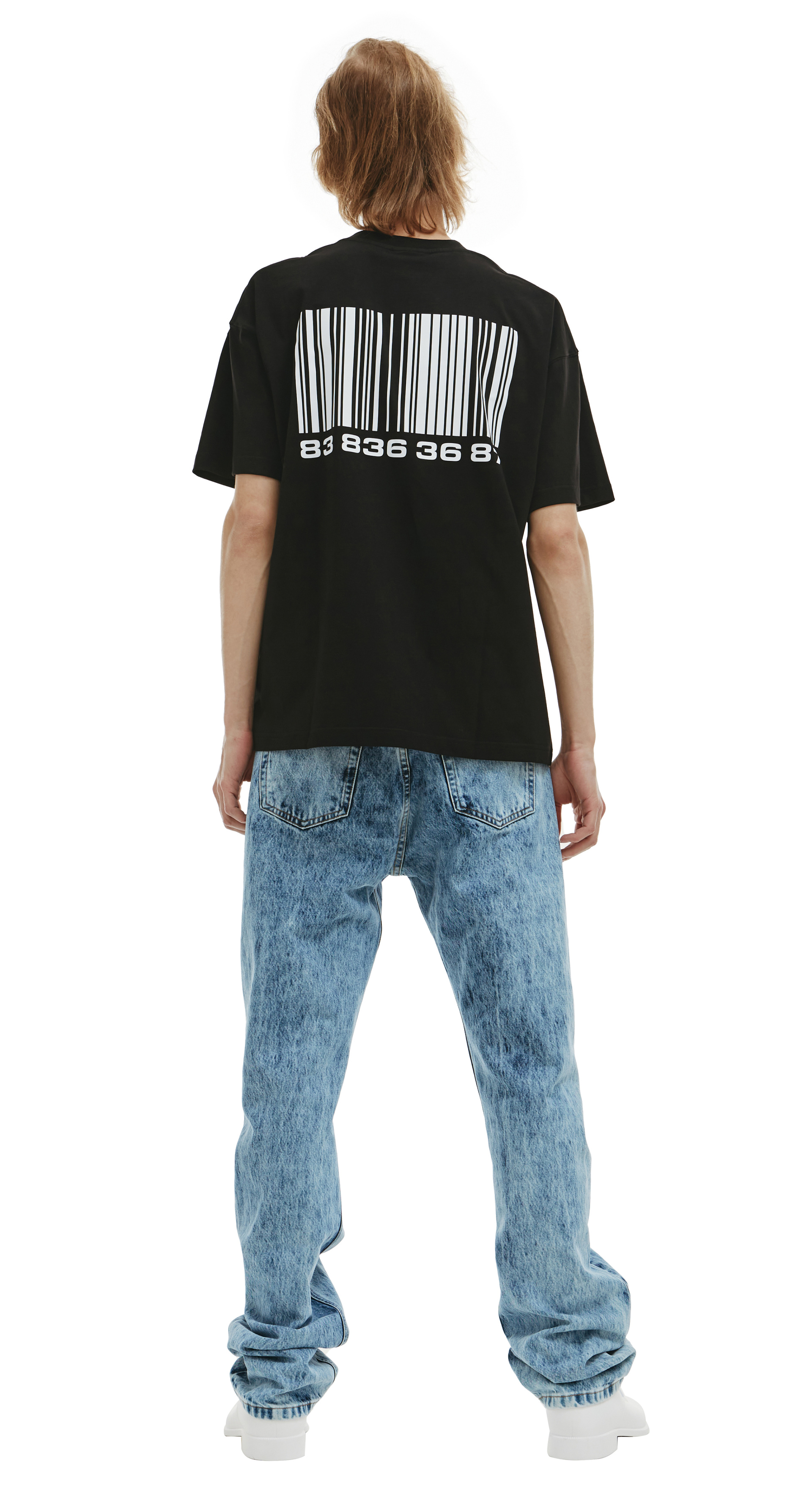 VTMNTS Футболка с принтом Back to the future