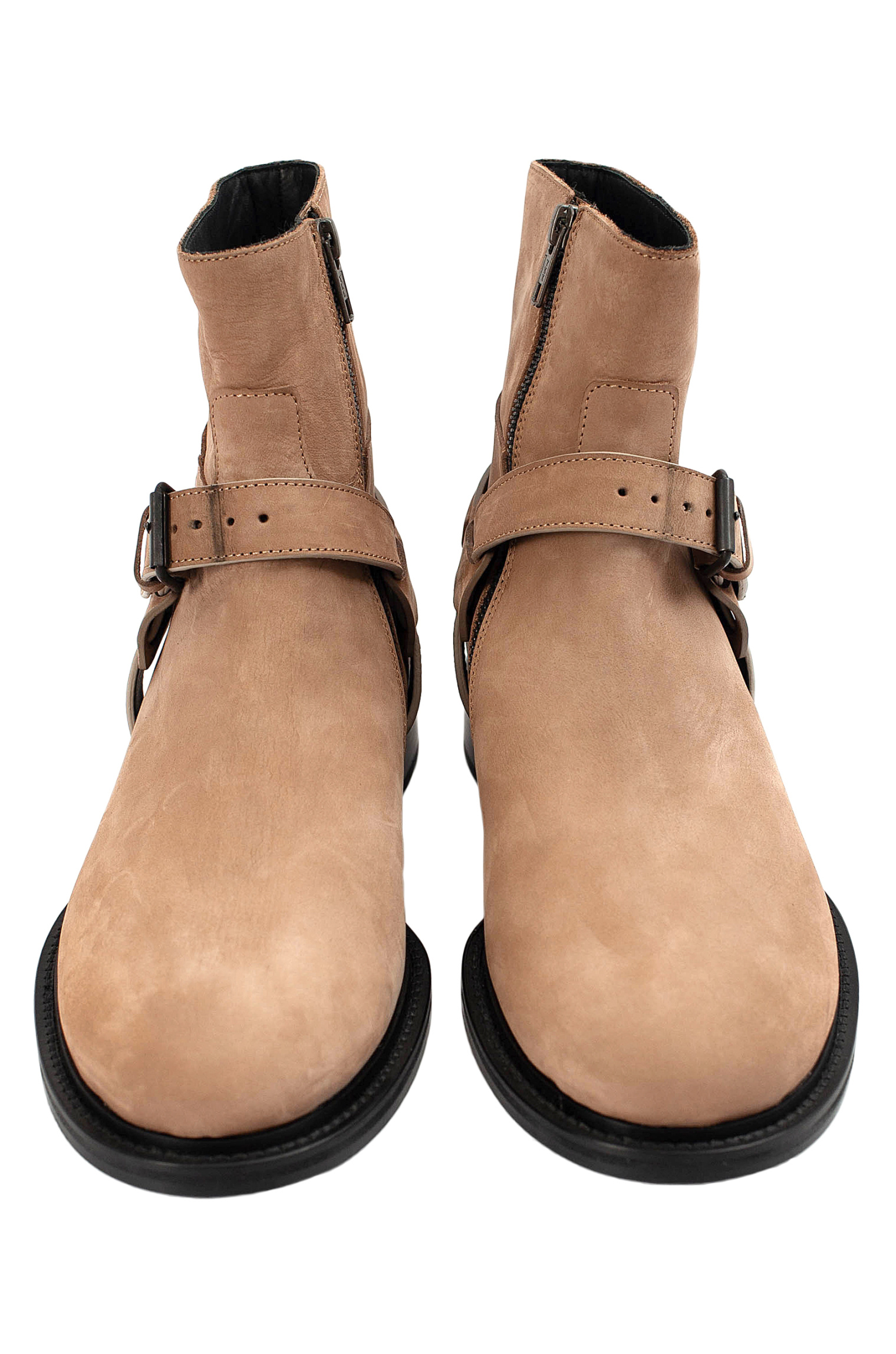 Ann Demeulemeester Ботильоны из замши на молнии