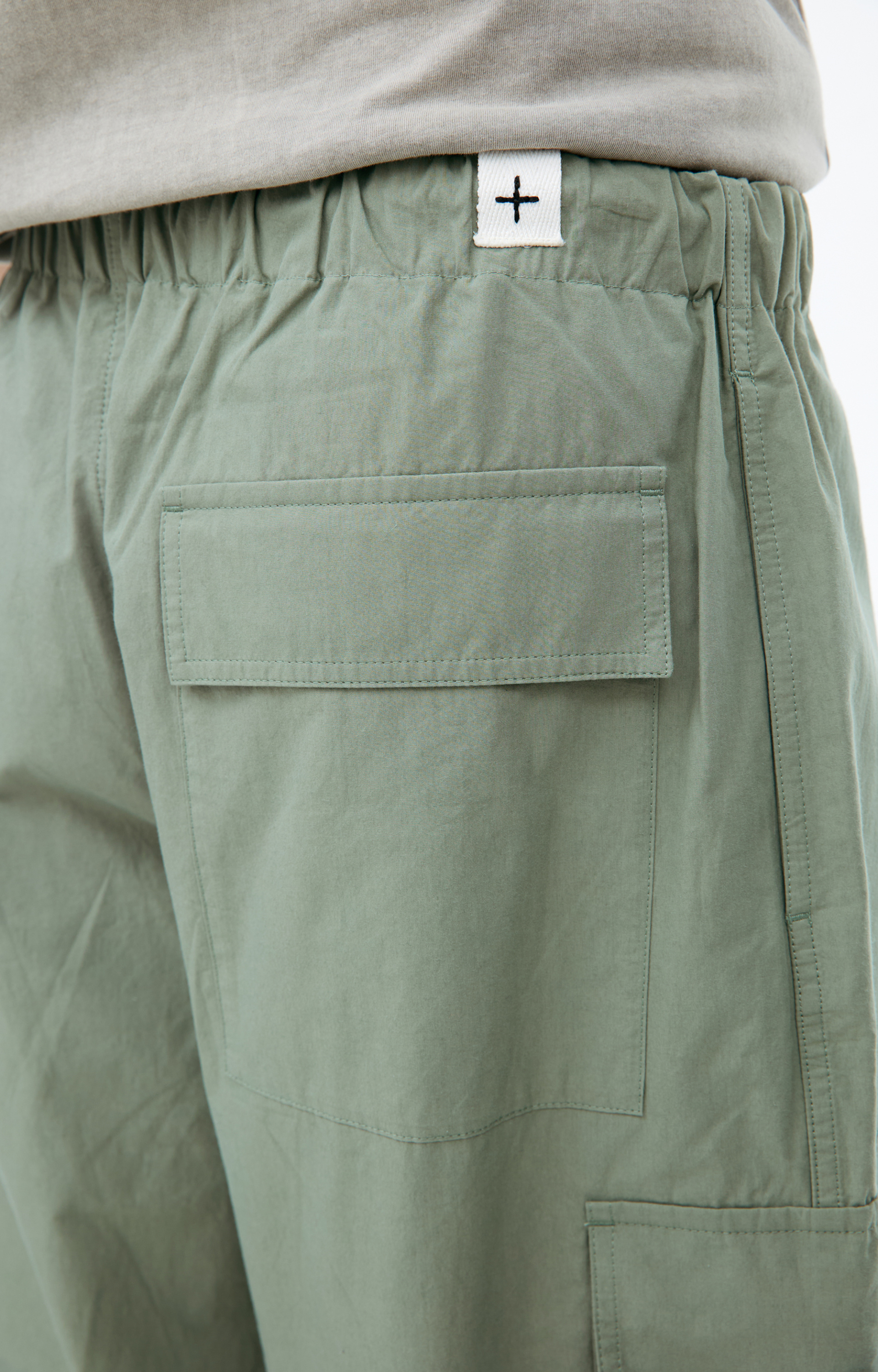 Jil Sander Зеленые брюки карго