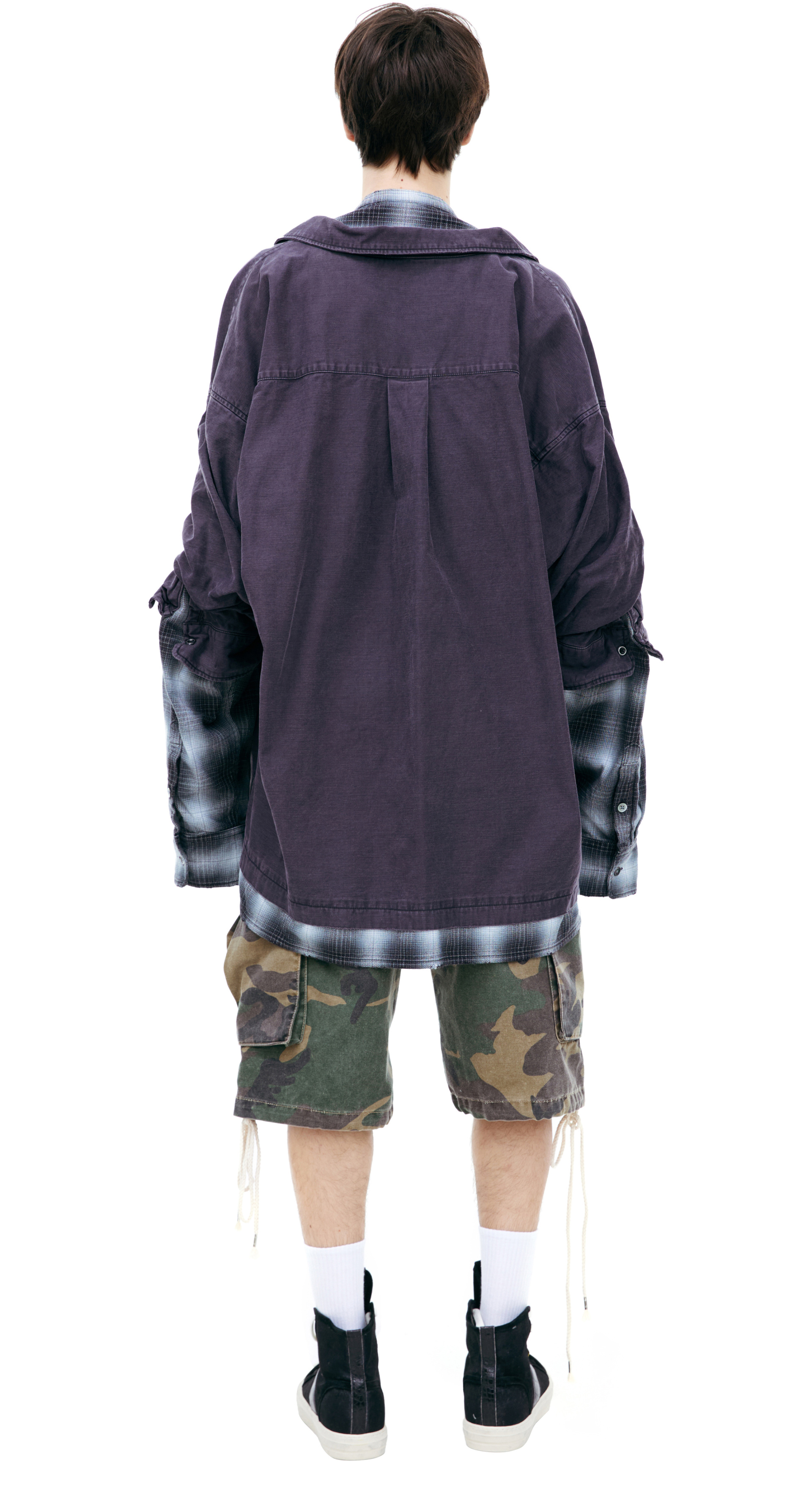 Maison Mihara Yasuhiro Двухслойная рубашка