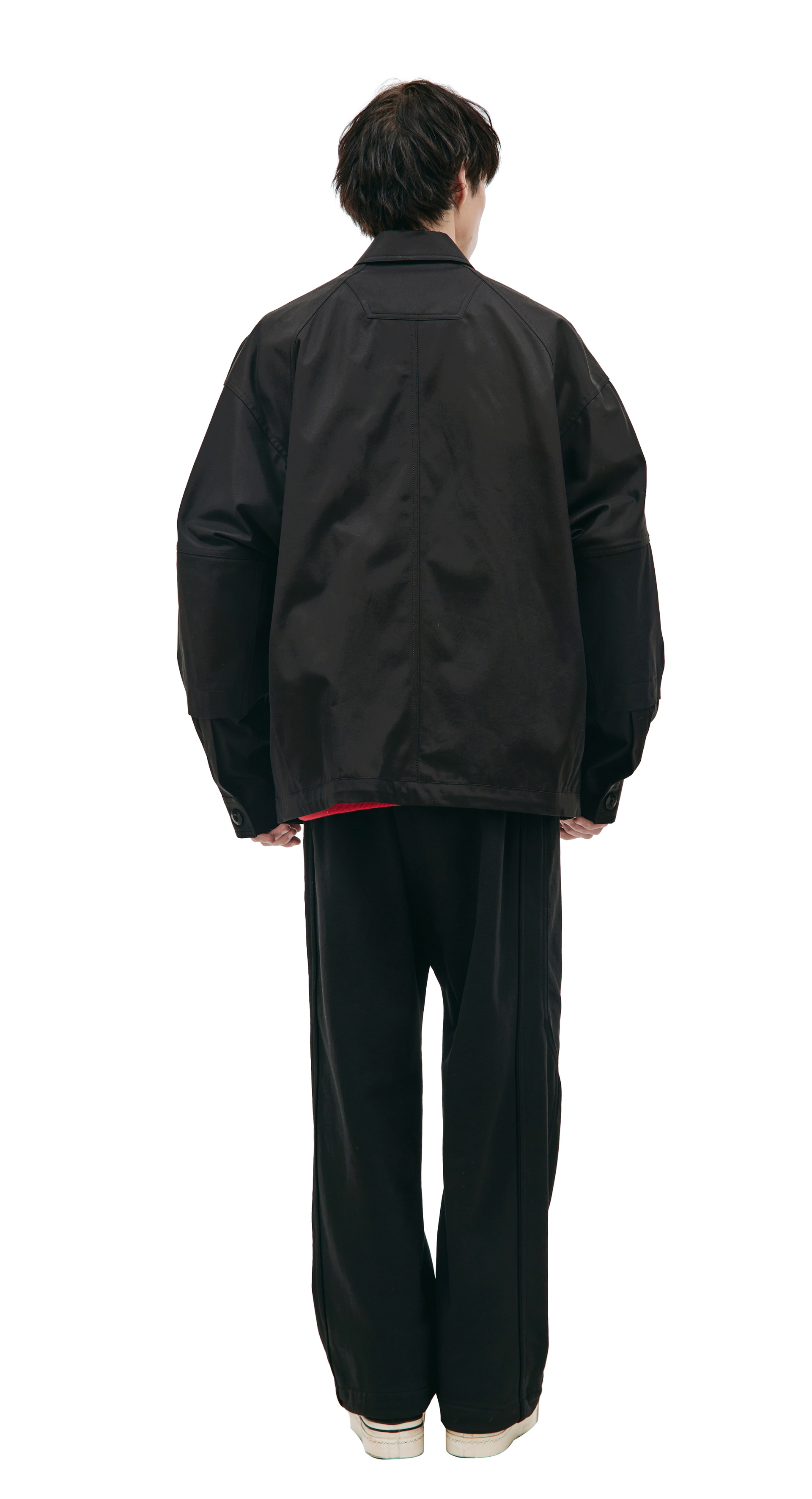 Juun.J Черная куртка с накладными карманами