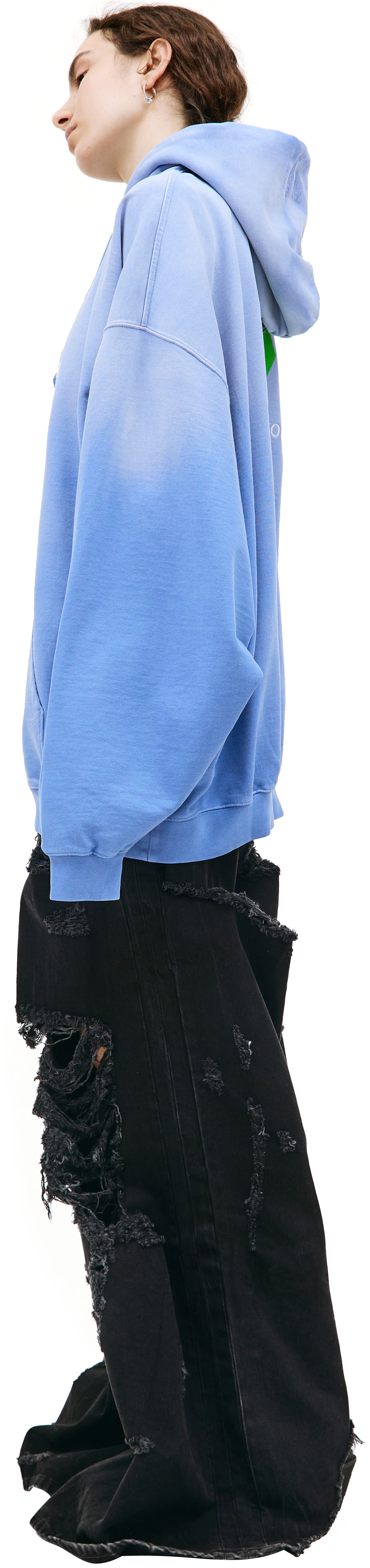 VETEMENTS Худи с вышивкой \'I\'m Not Doing Shit Today\'