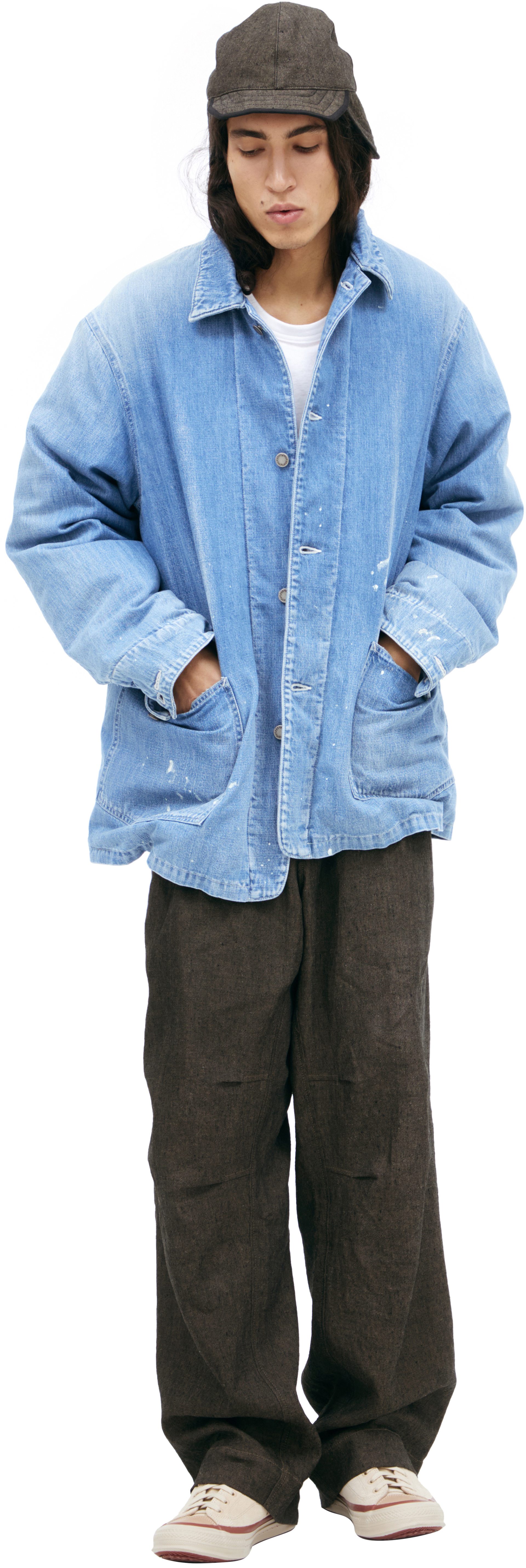 visvim Куртка с эффектом краски