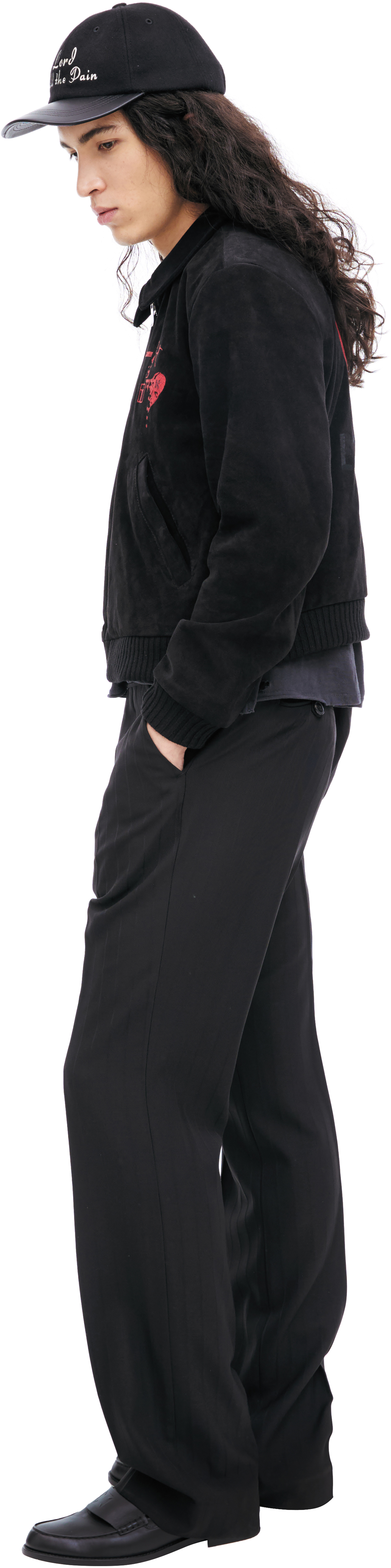 Enfants Riches Déprimés Замшевый бомбер