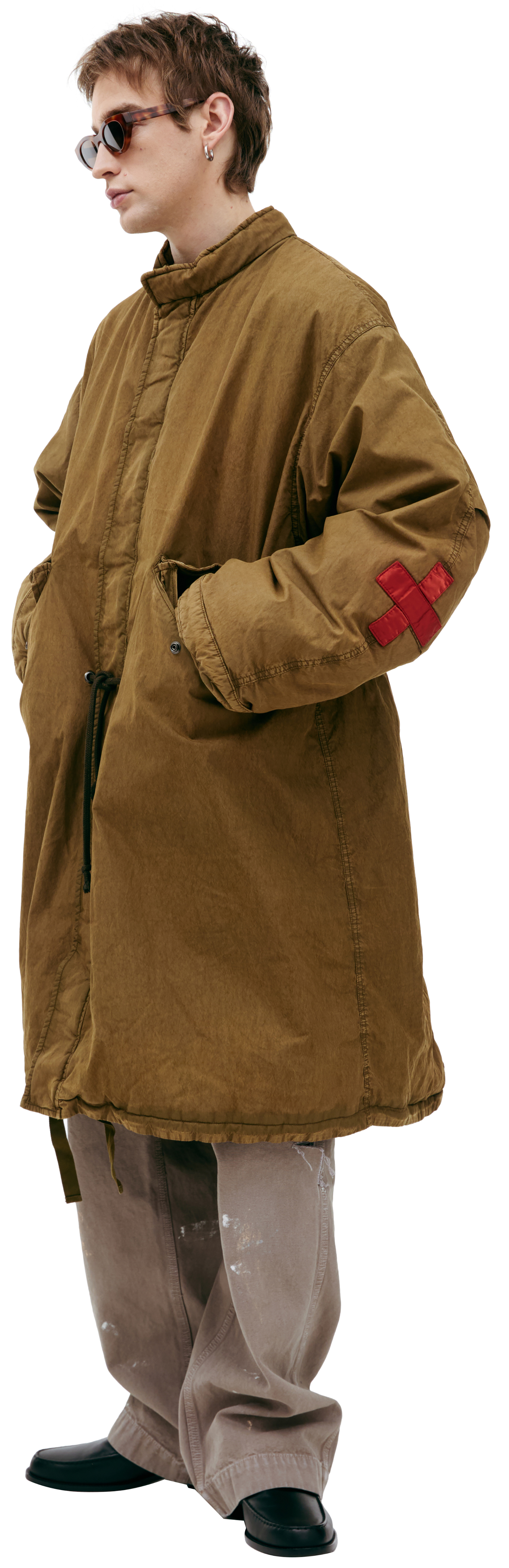 Enfants Riches Déprimés Куртка с крестами на рукавах