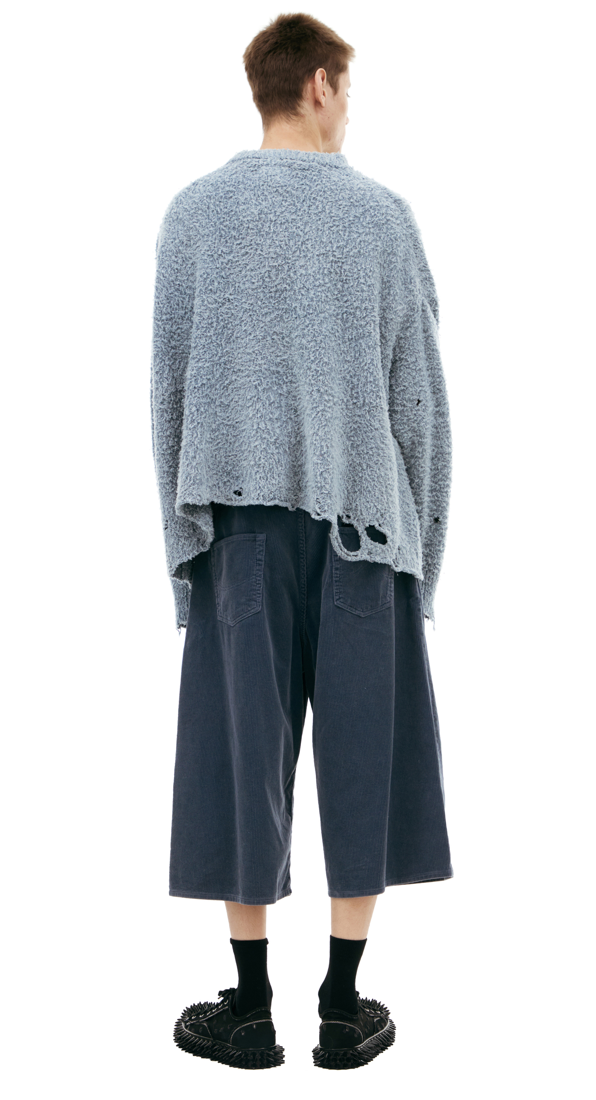 Doublet Голубой свитер \'Ribcage\'