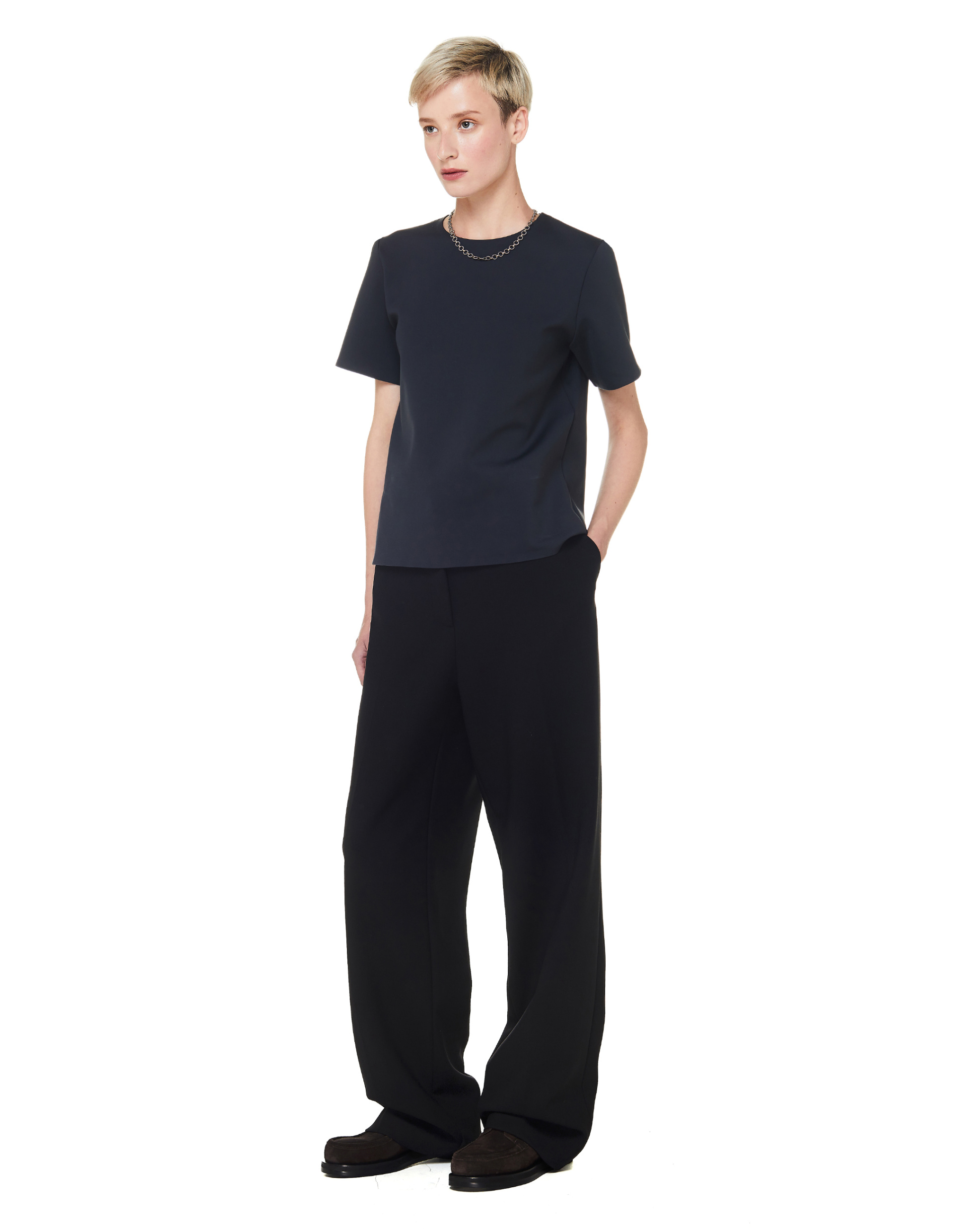 The Row Ботинки Patty из коричневой замши