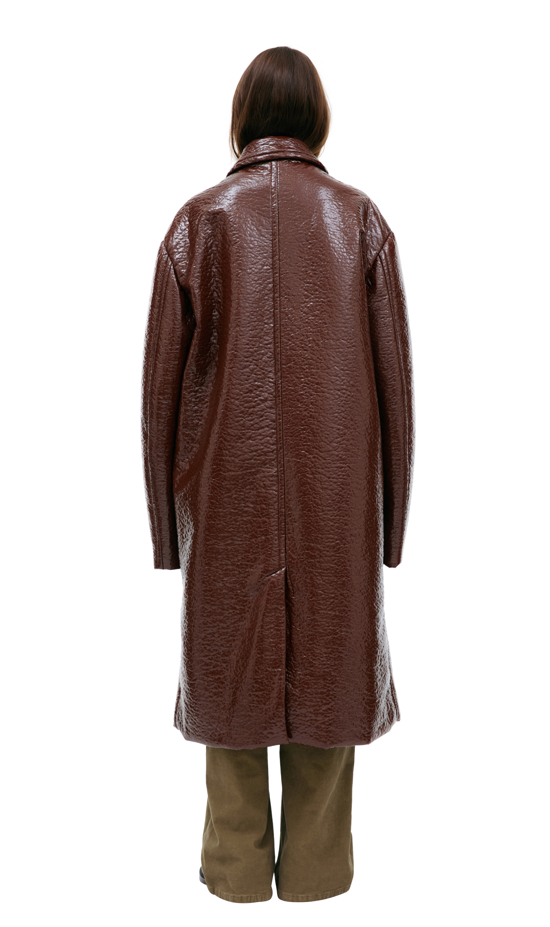 Dries Van Noten Пальто с мятым эффектом