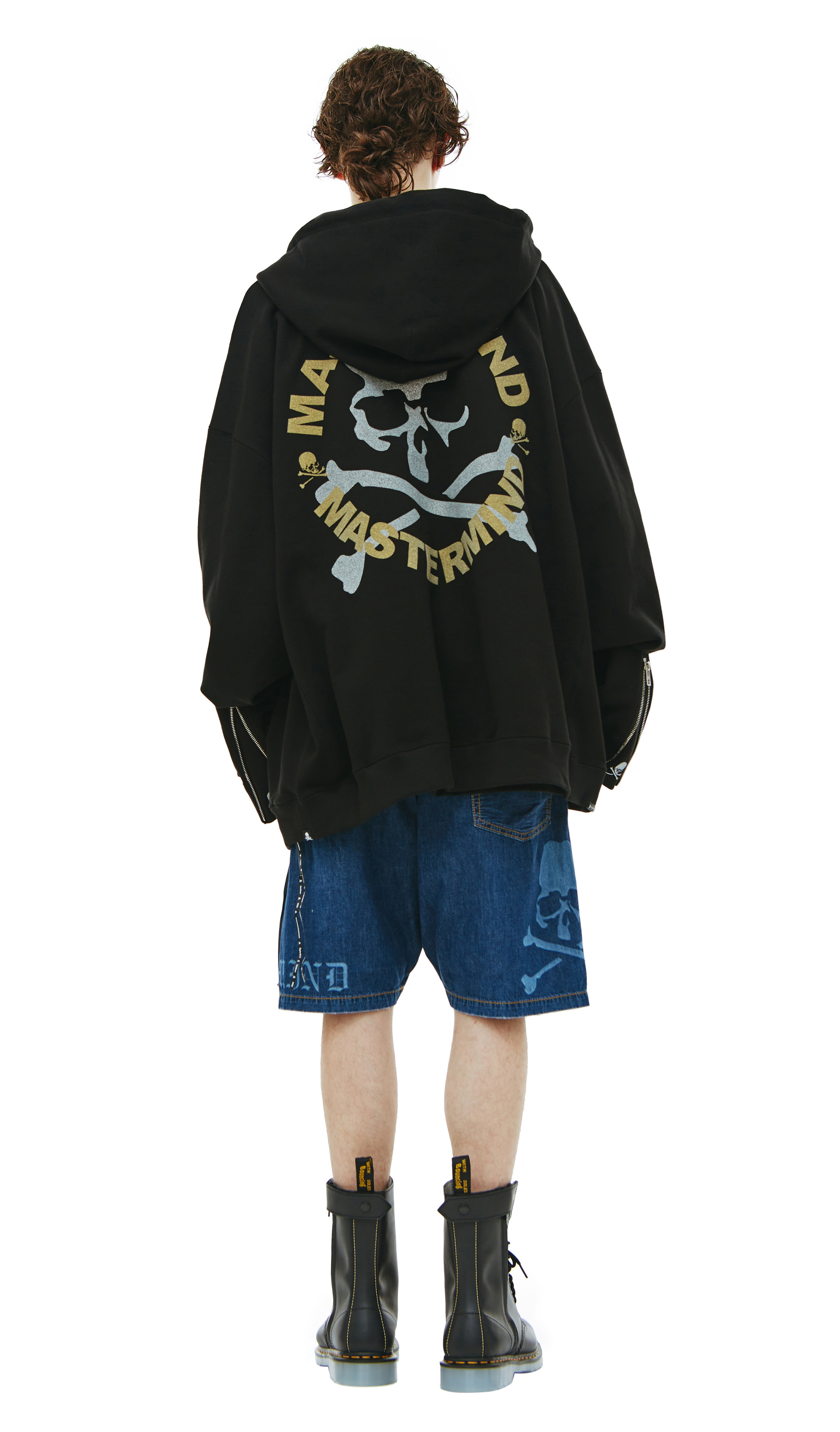 Mastermind WORLD Худи на молнии с принтом
