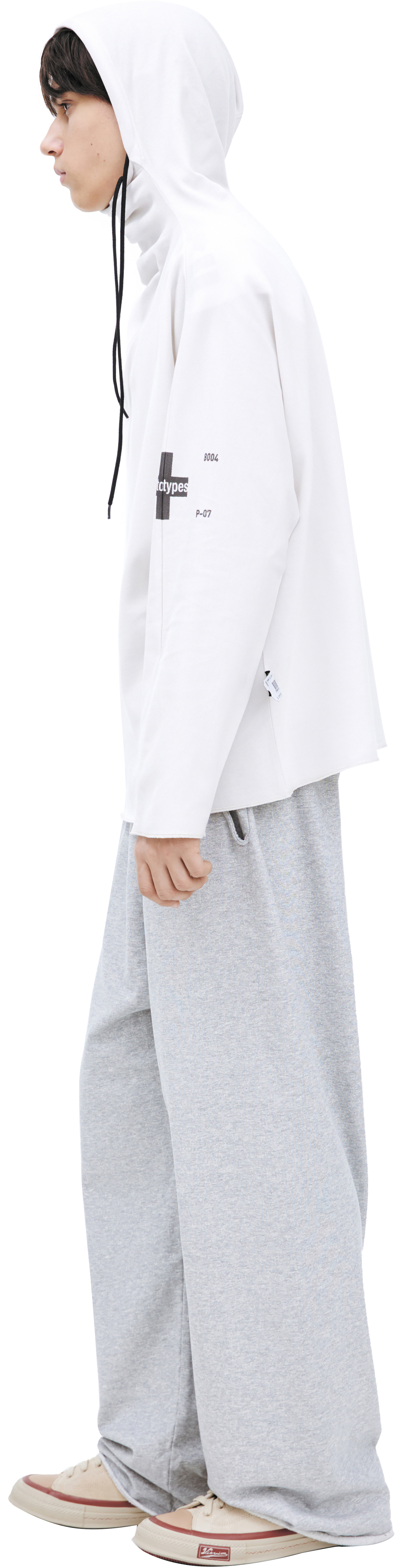 PROTOTYPES Худи с вышивкой на рукавах