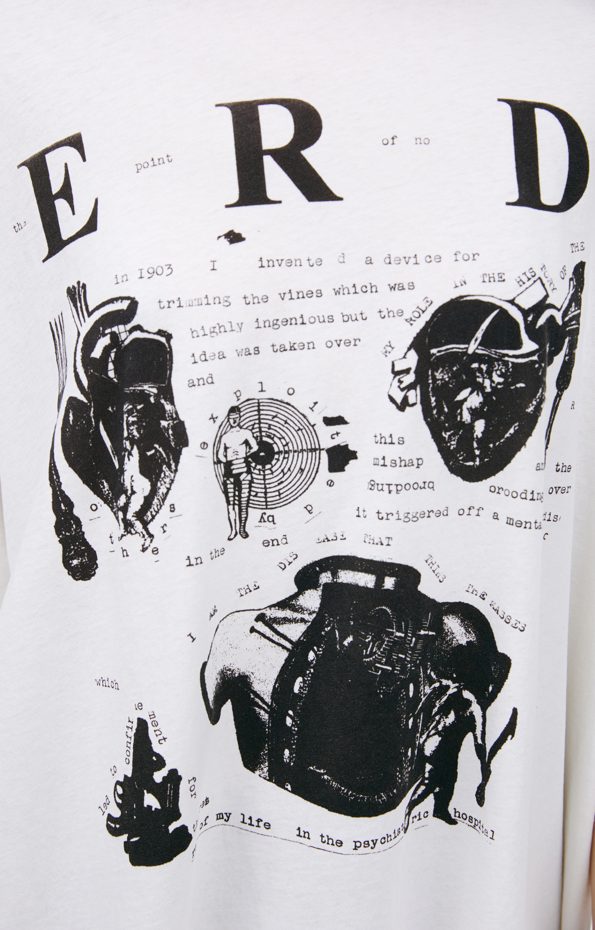 Enfants Riches Déprimés Белая футболка с принтами