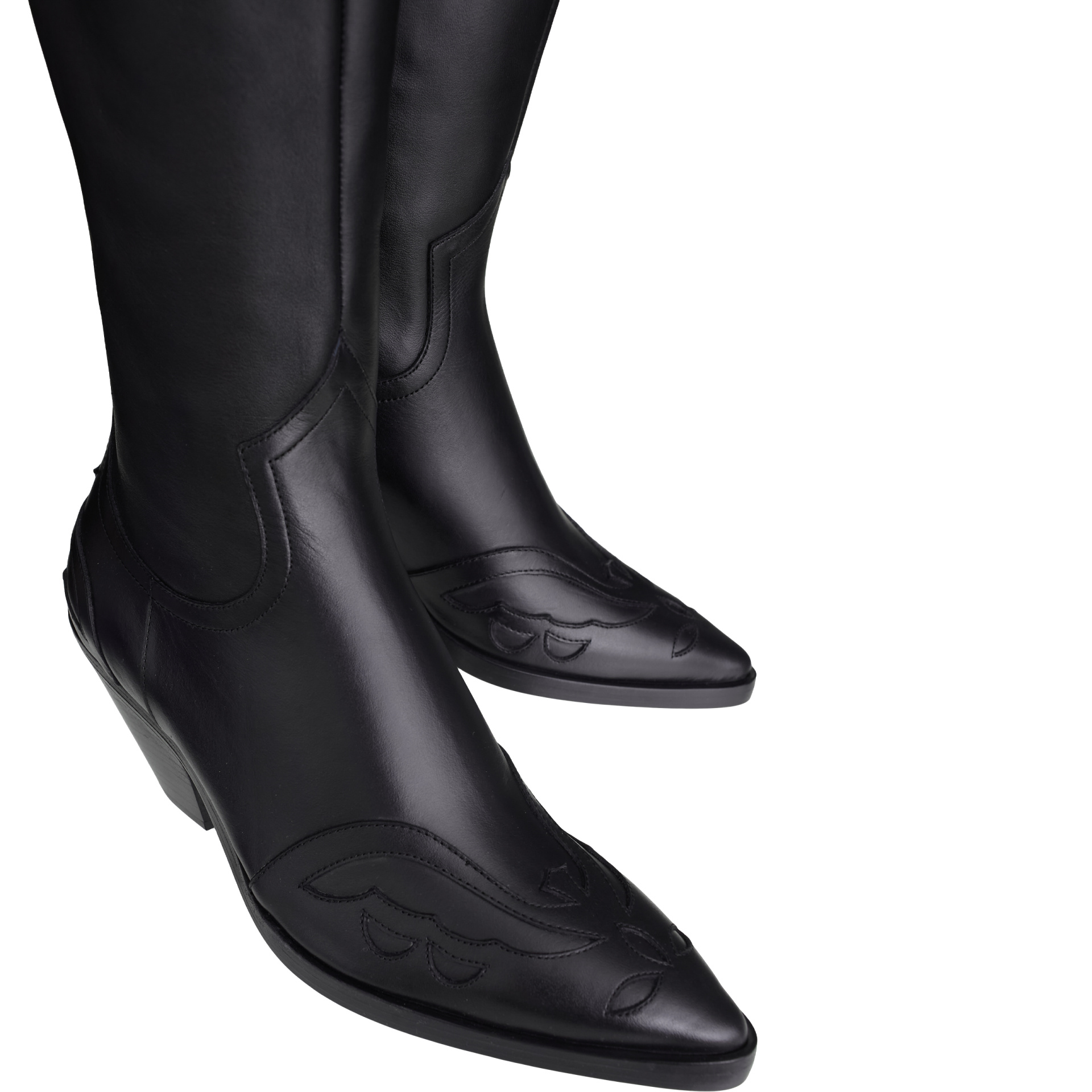 Enfants Riches Déprimés Кожаные ботфорты с ремнем