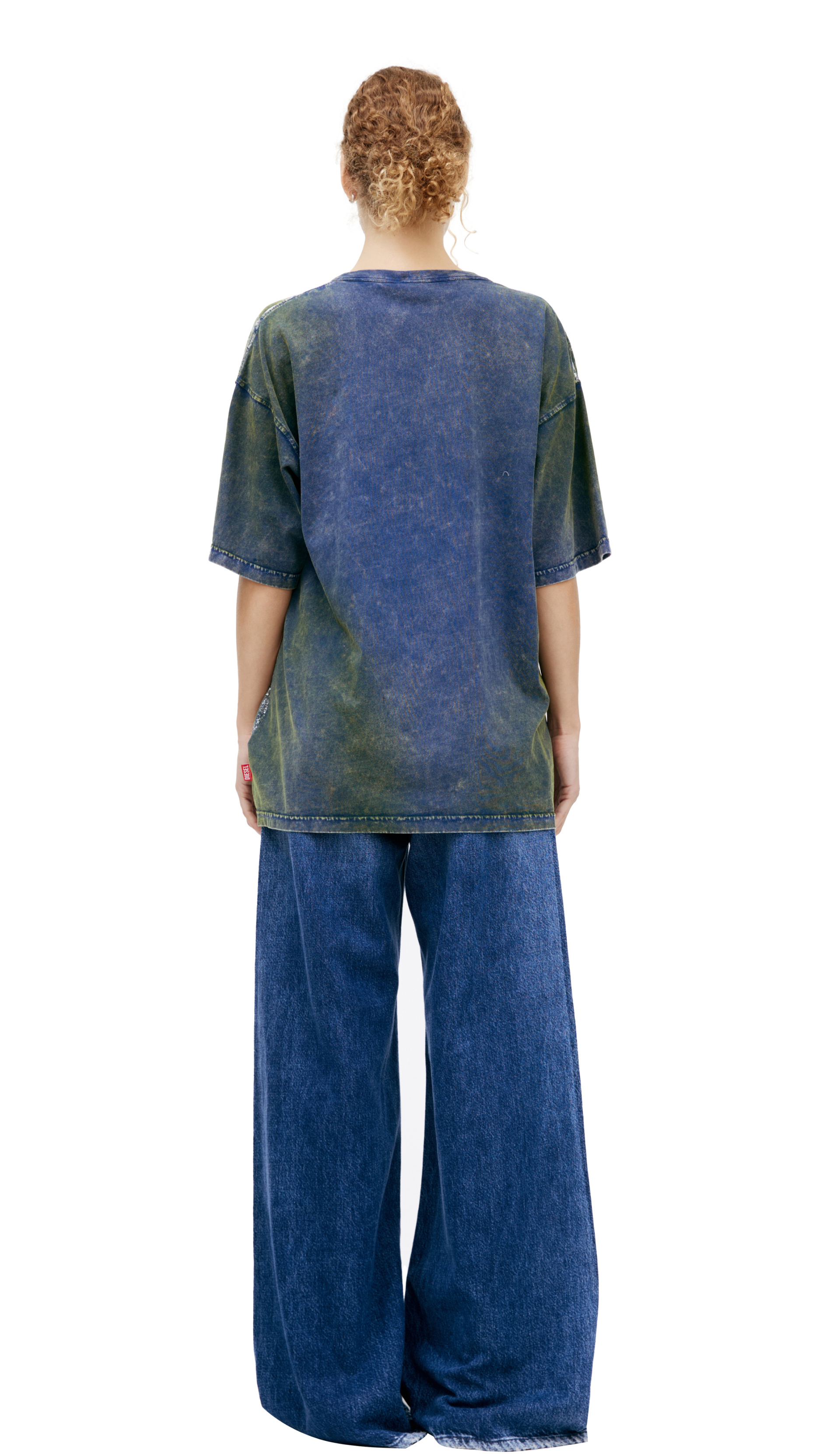 Diesel Хлопковая футболка с логотипом