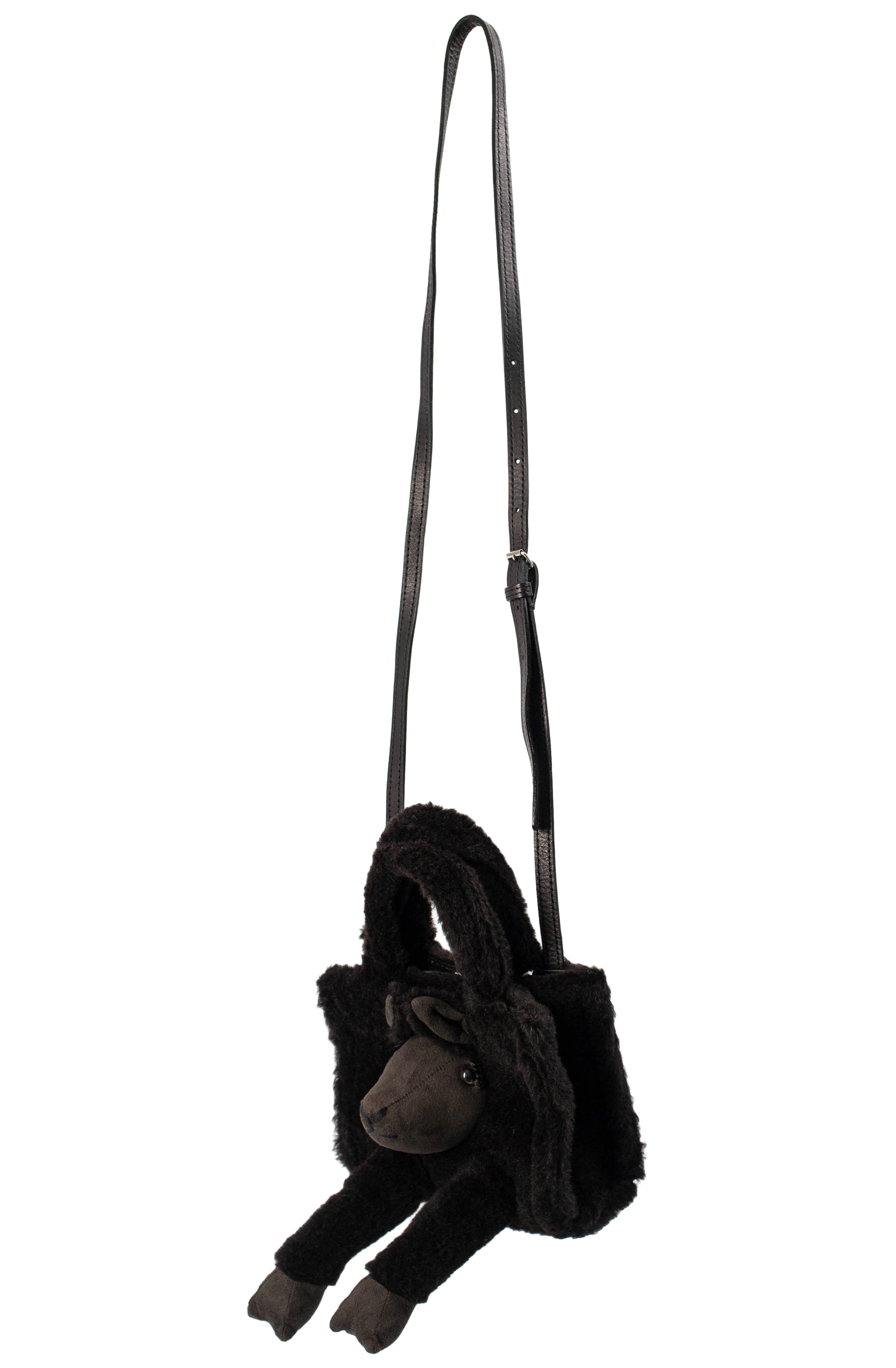 Doublet Черная сумка с пришитой игрушкой