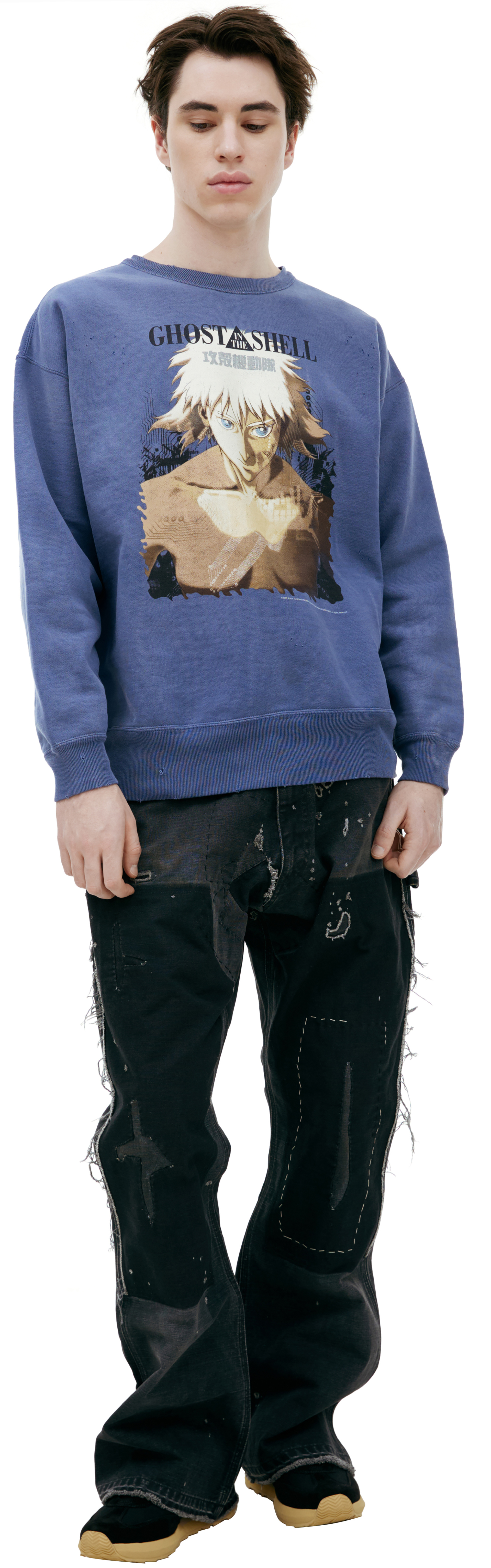 Saint Mxxxxxx Свитшот SAINT Mxxxxxx x Ghost in the Shell