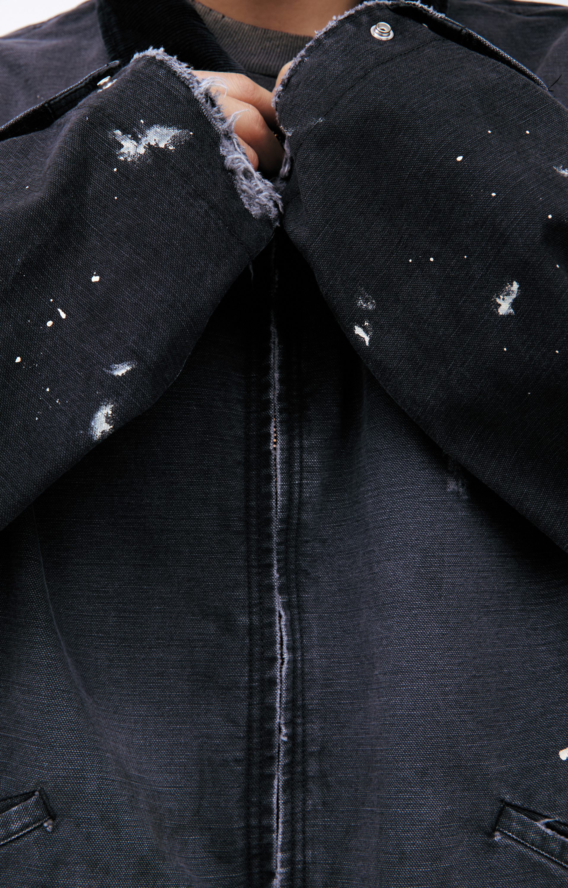 Saint Mxxxxxx Серая куртка из денима