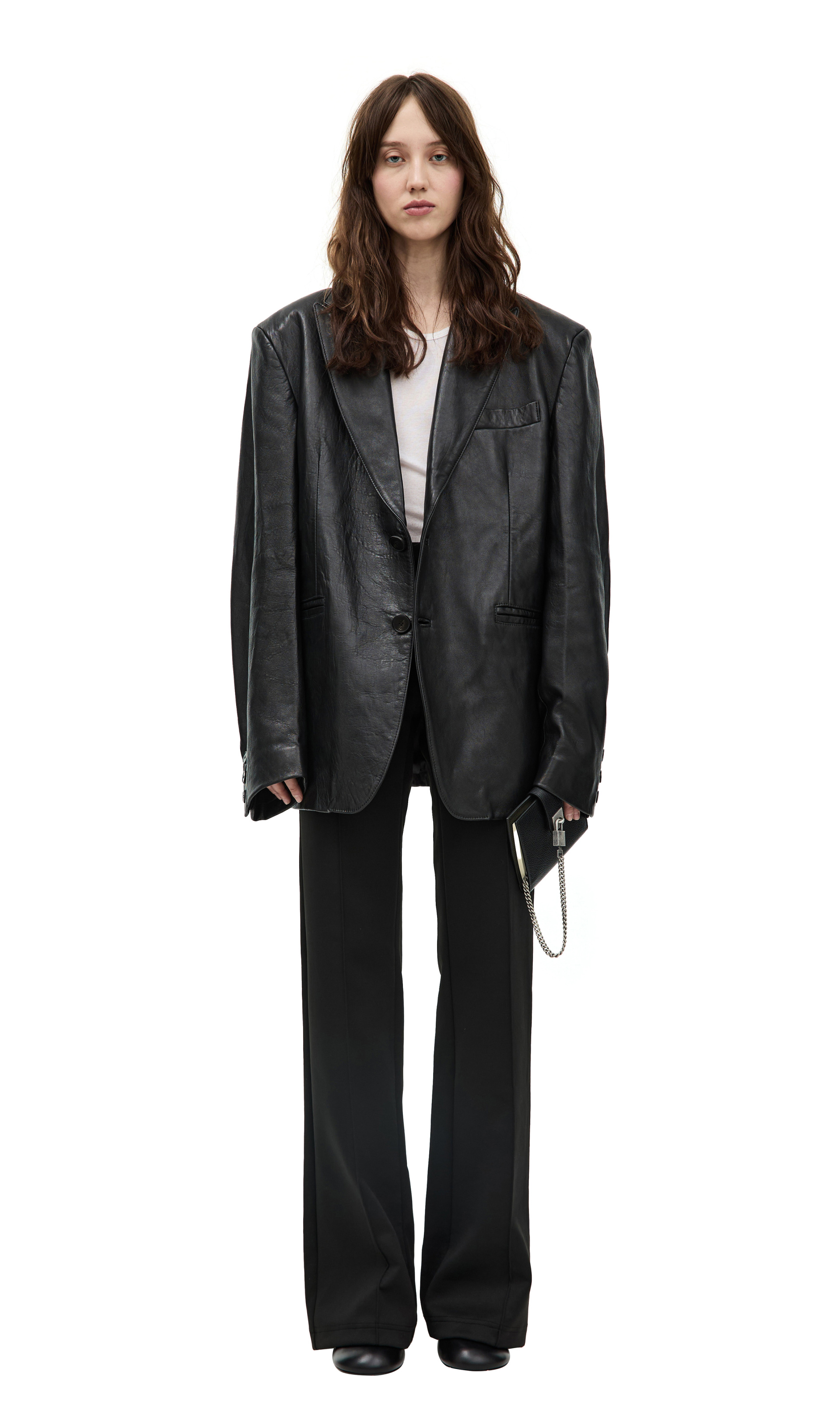 Enfants Riches Déprimés Однобортный жакет из кожи