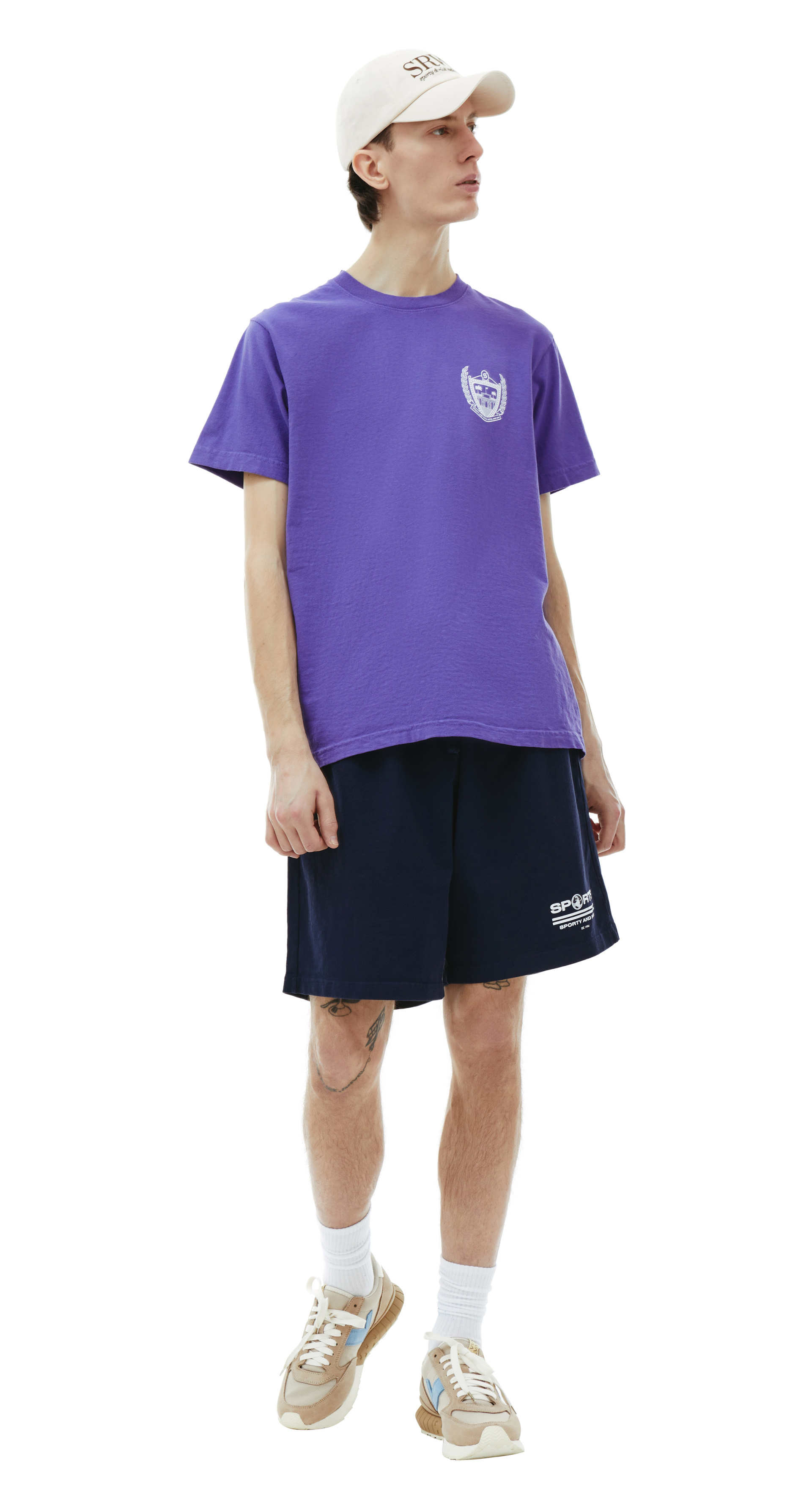 SPORTY & RICH Кепка с вышивкой SRWC