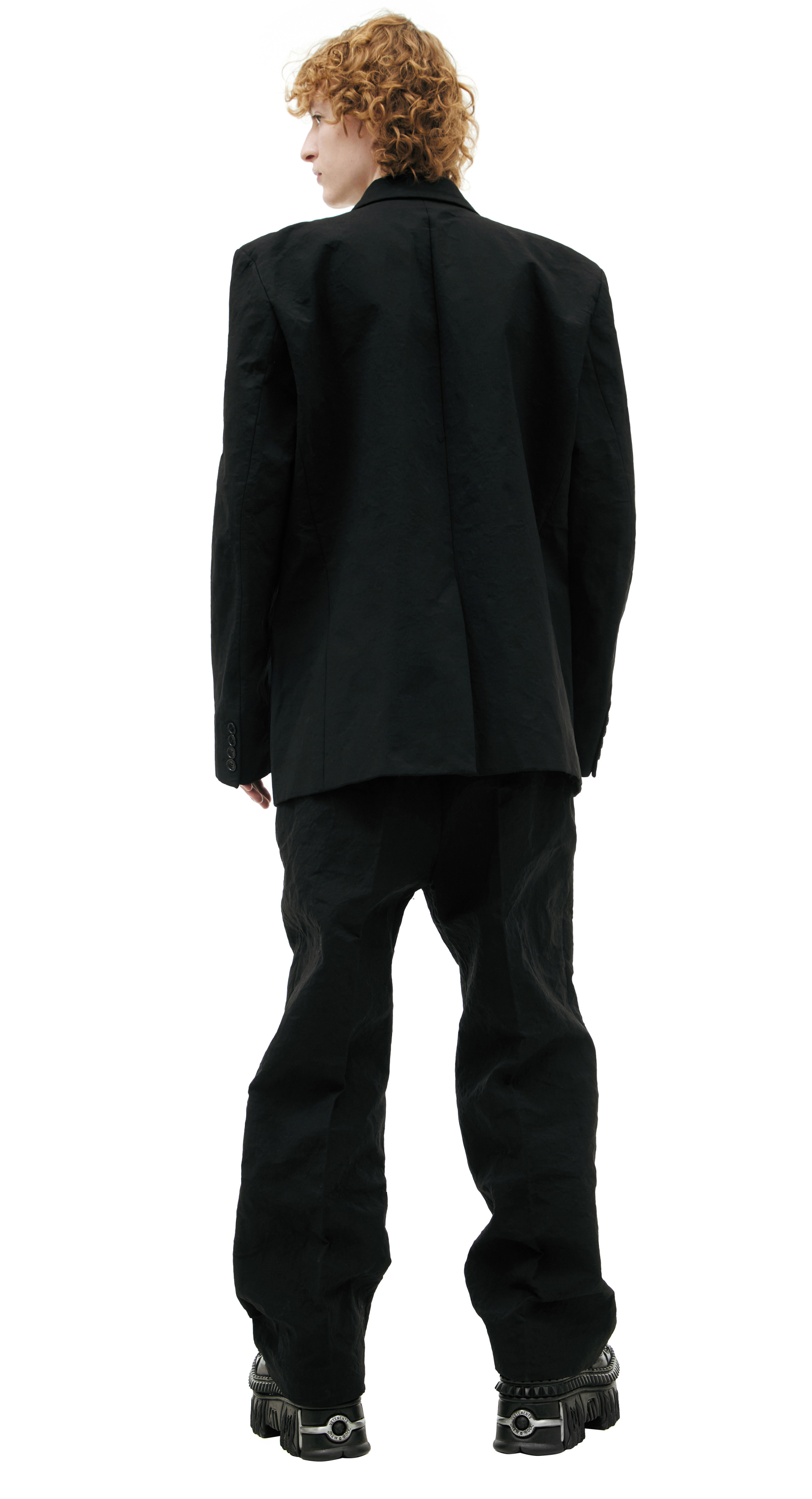 VETEMENTS Пиджак с мятым эффектом