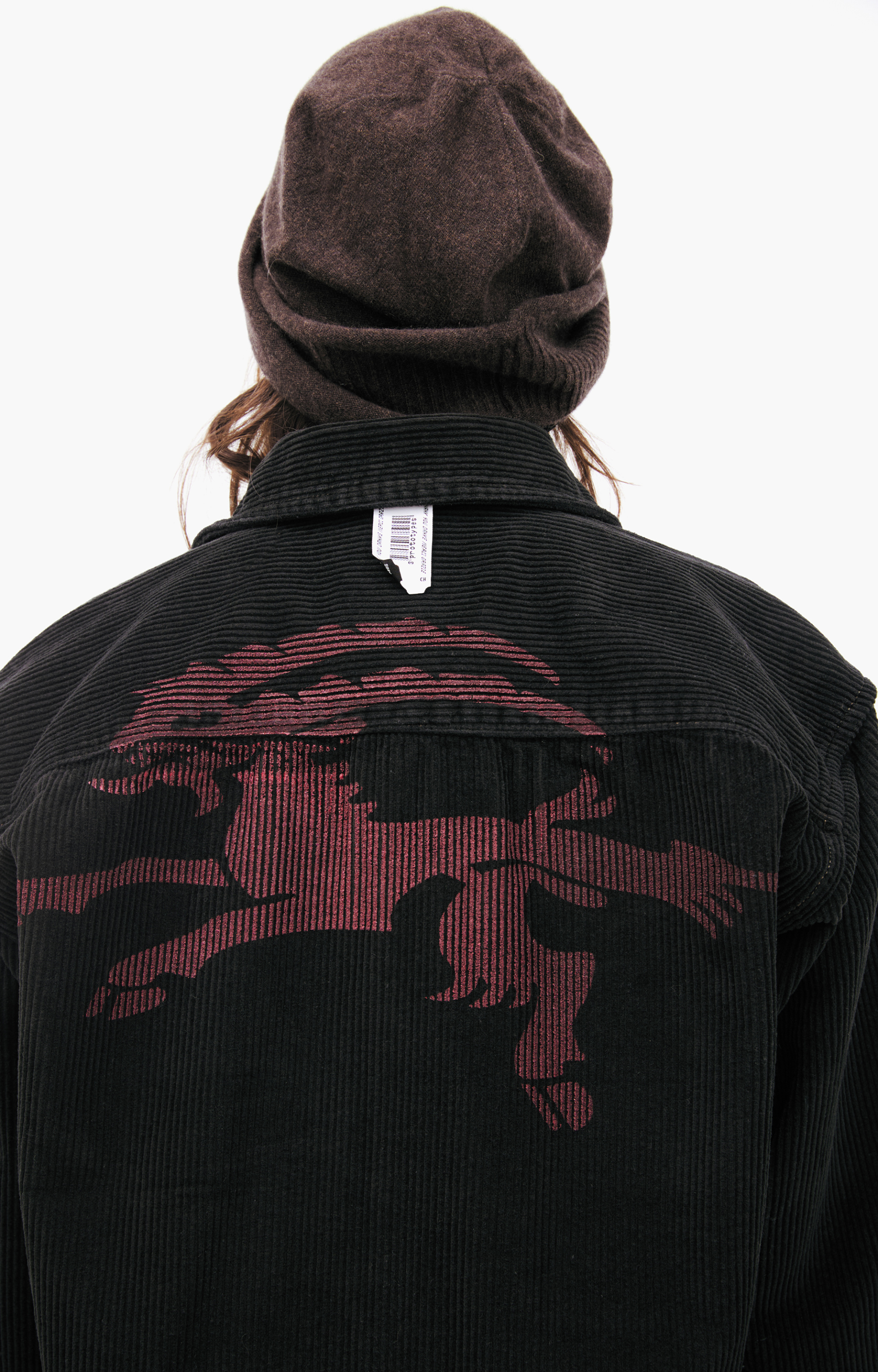 PROTOTYPES Вельветовая рубашка с накладными карманами