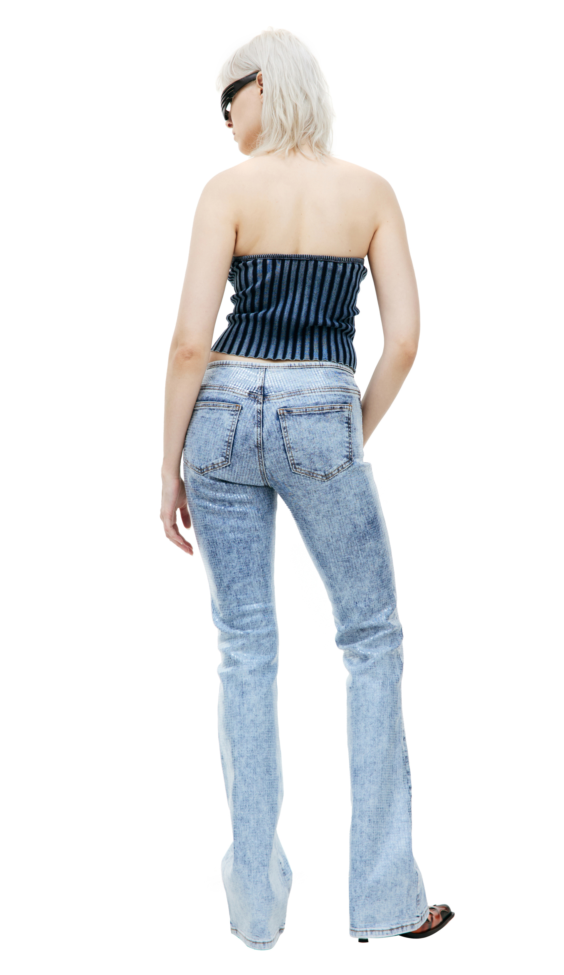 Diesel Расклешенные джинсы D-Shark