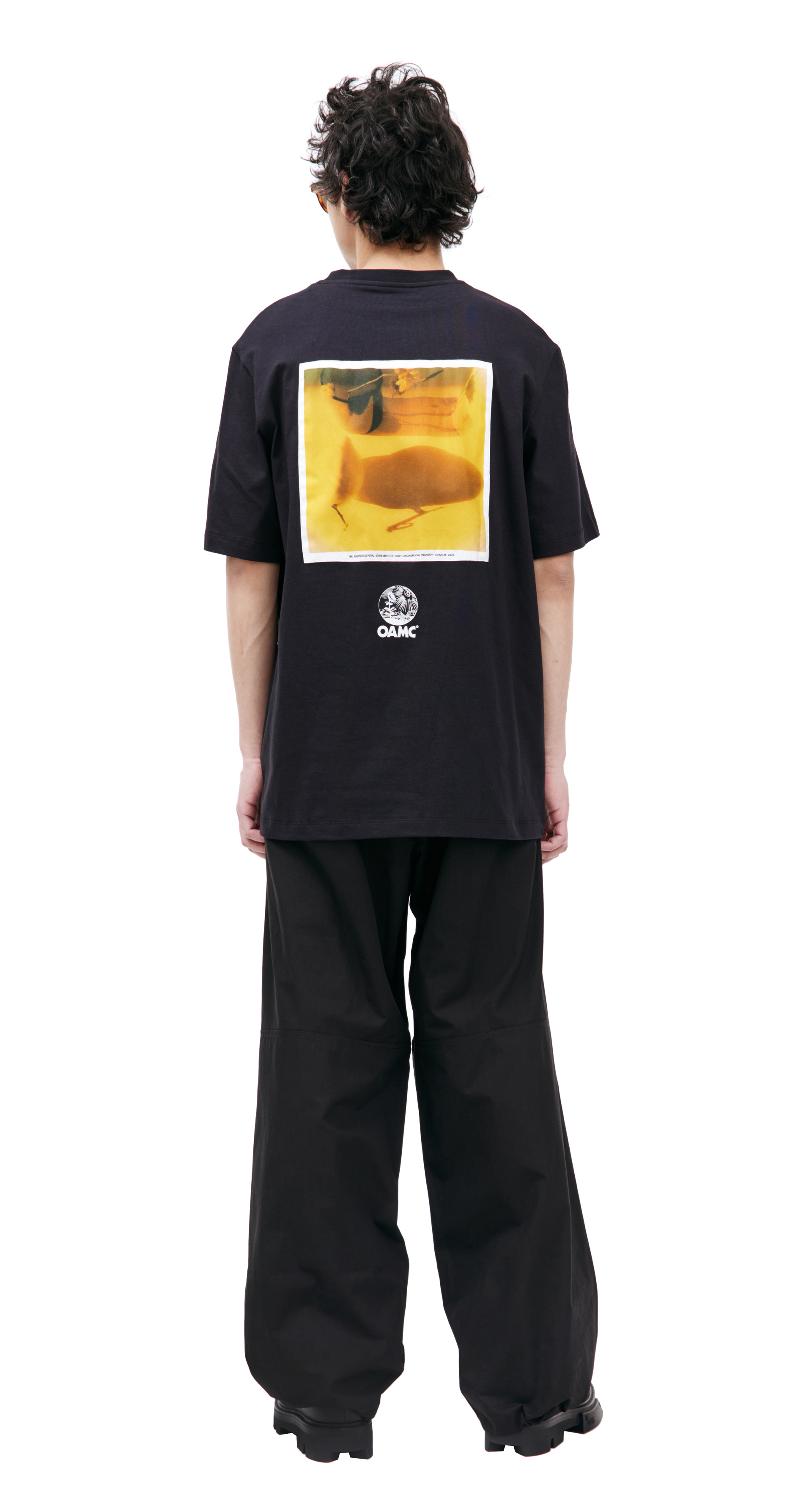 OAMC Футболка STILLER с патчем