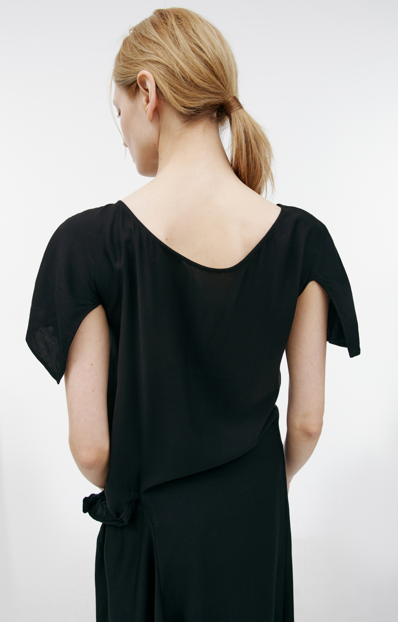 Yohji Yamamoto Асимметричное платье