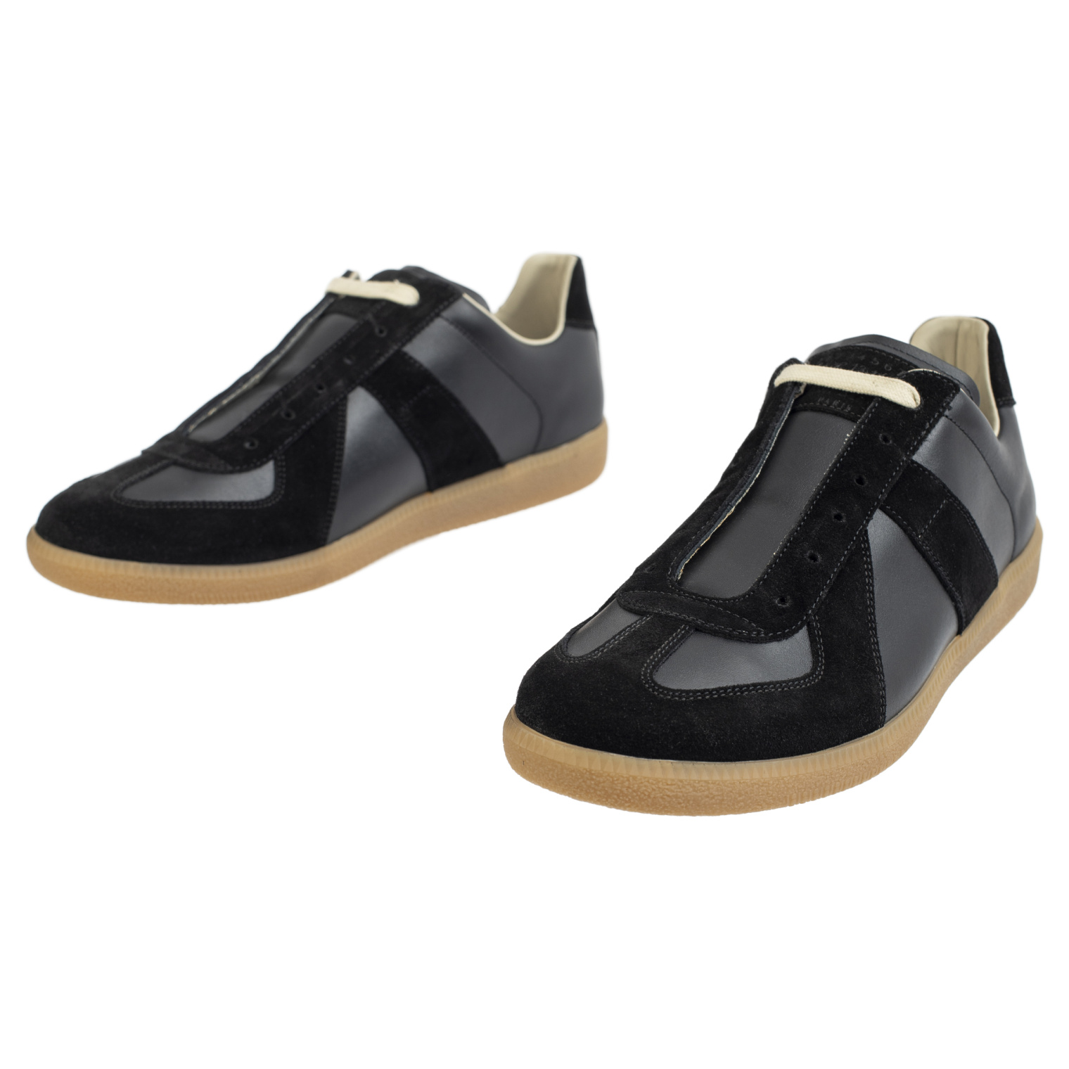 Maison Margiela Комбинированные кеды Replica