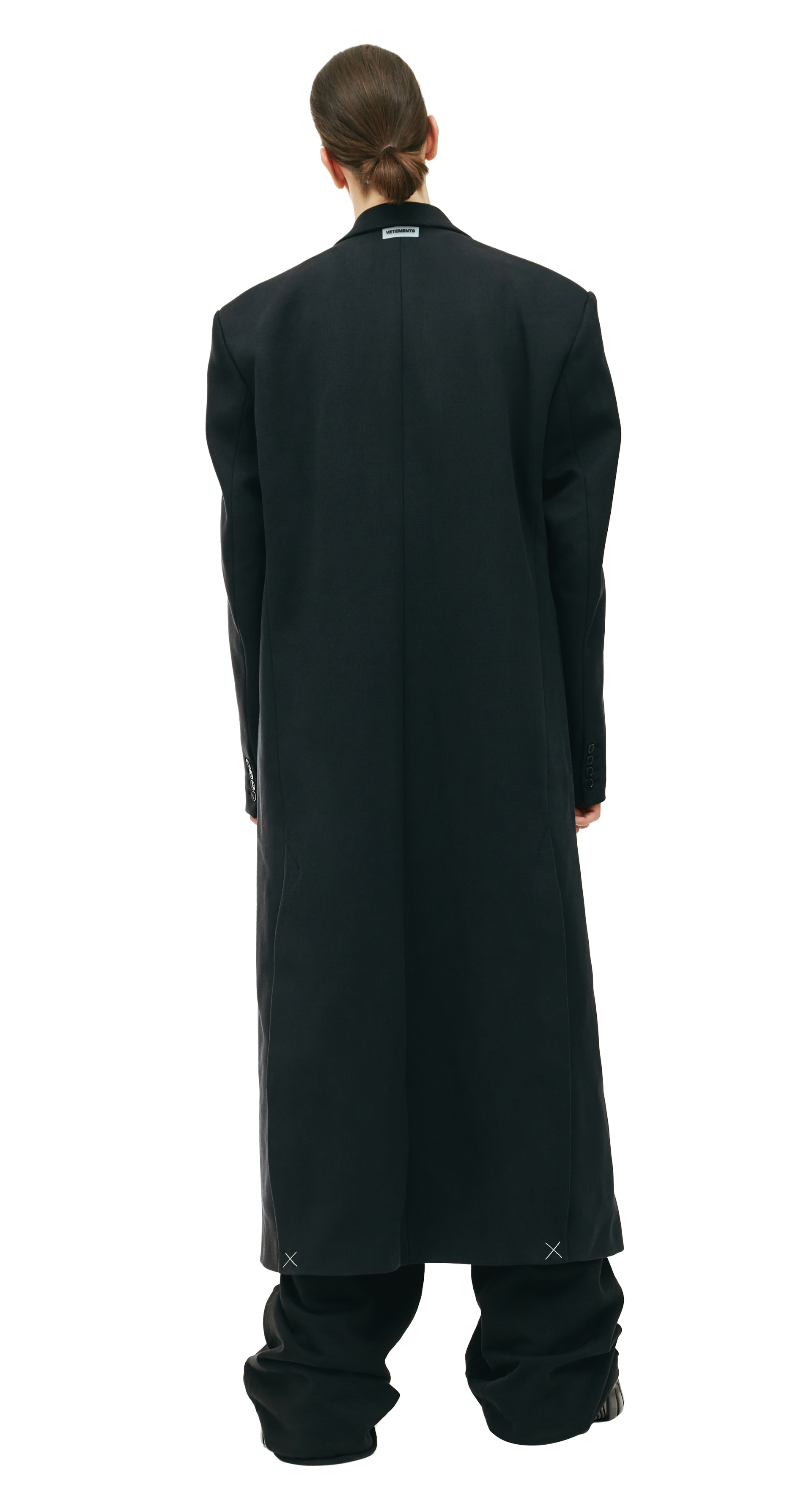 VETEMENTS Длинное оверсайз пальто