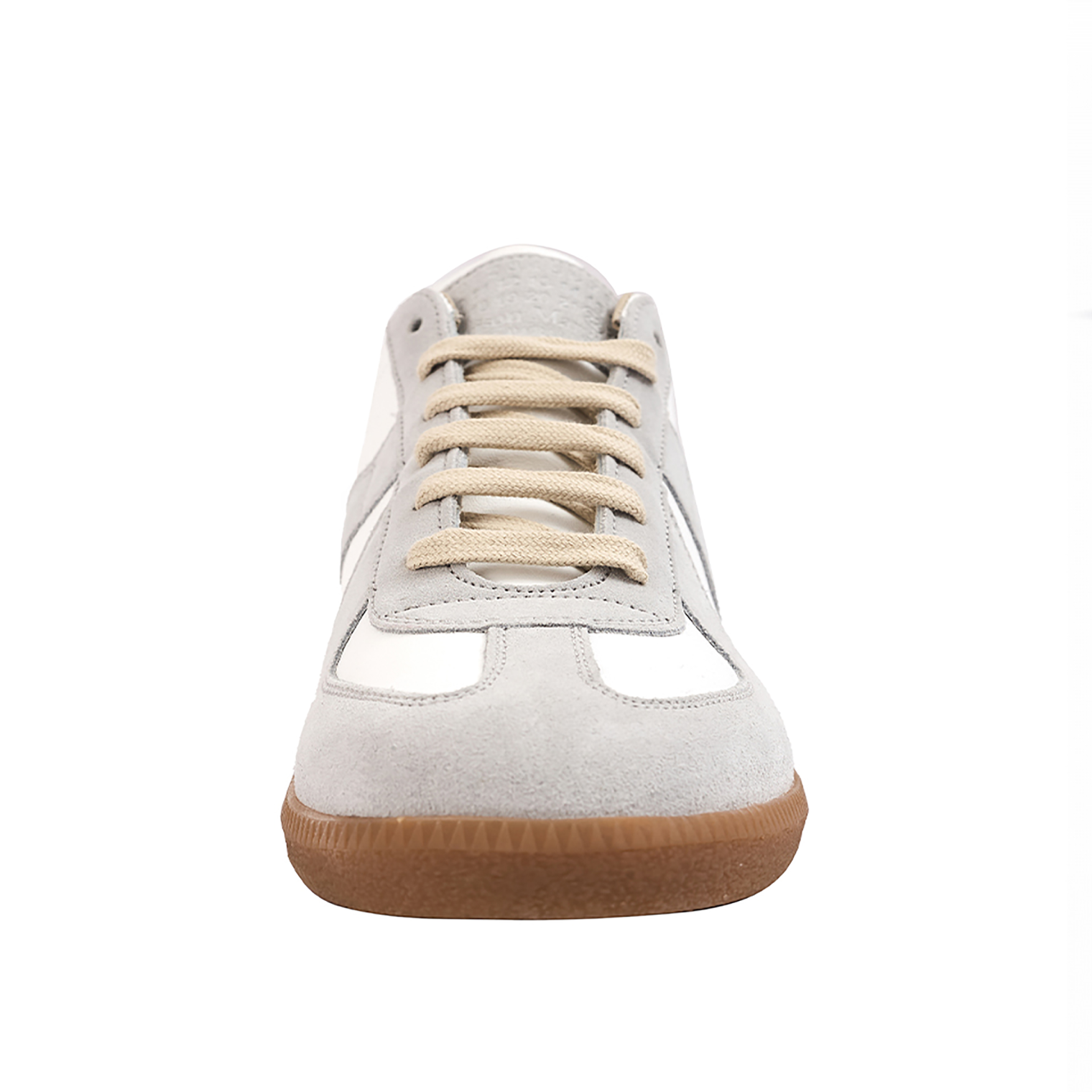 Maison Margiela Белые кроссовки из кожи