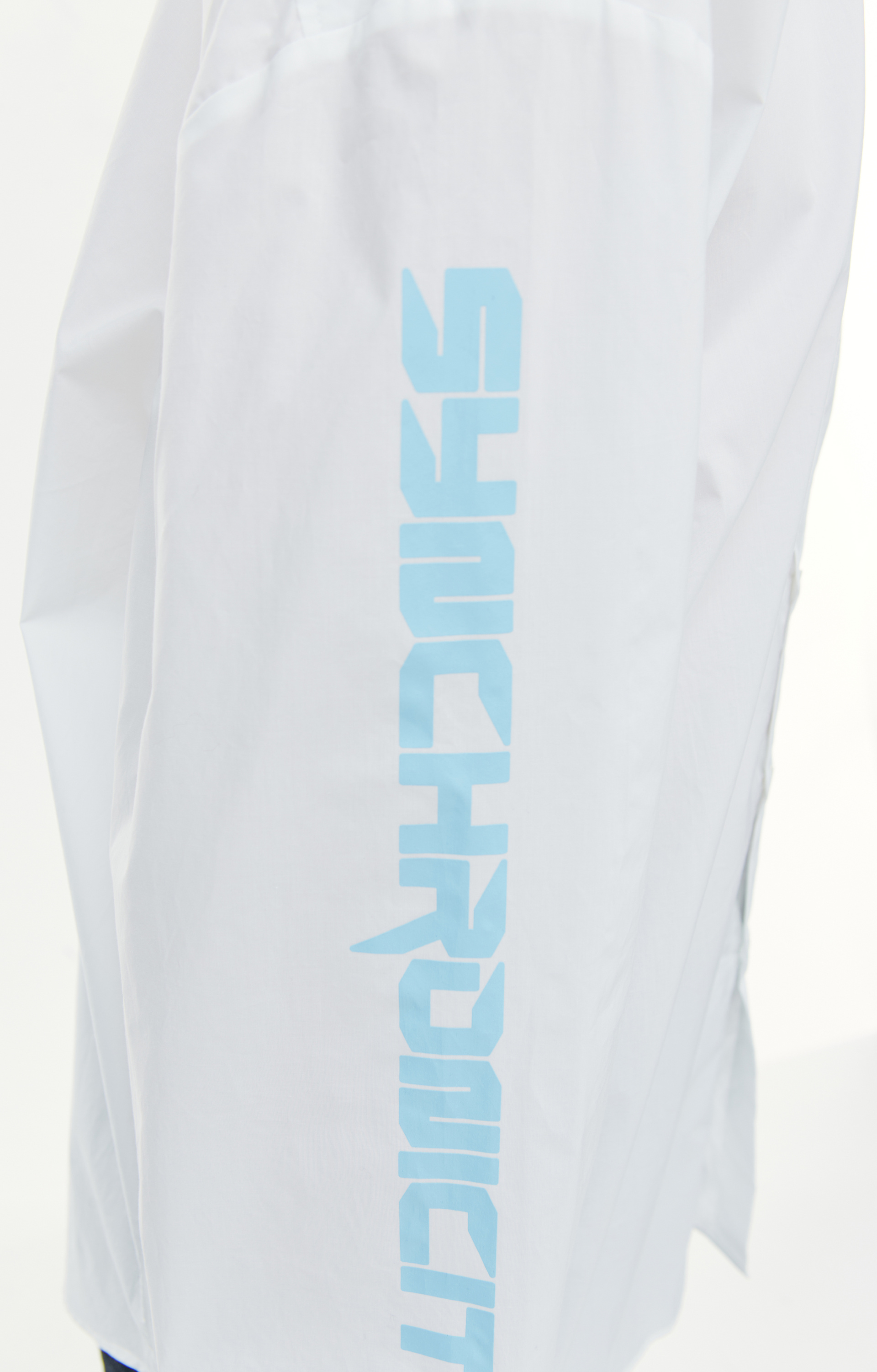 Raf Simons Рубашка с принтом и капюшоном