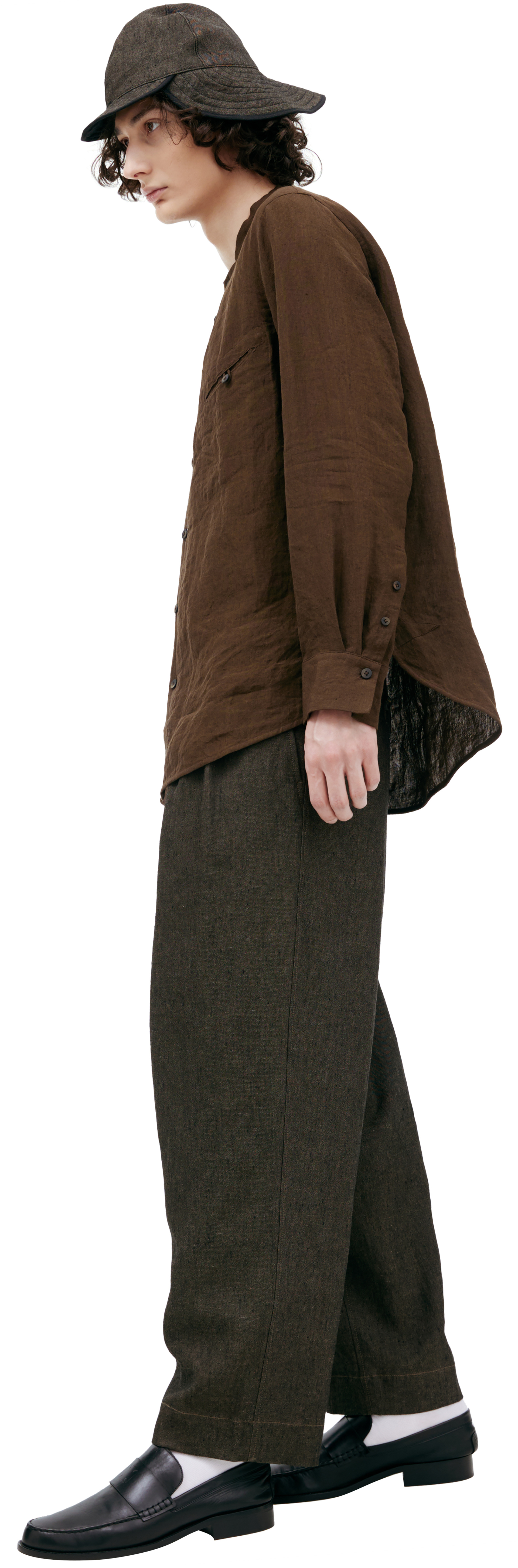 Ziggy Chen Льняная рубашка