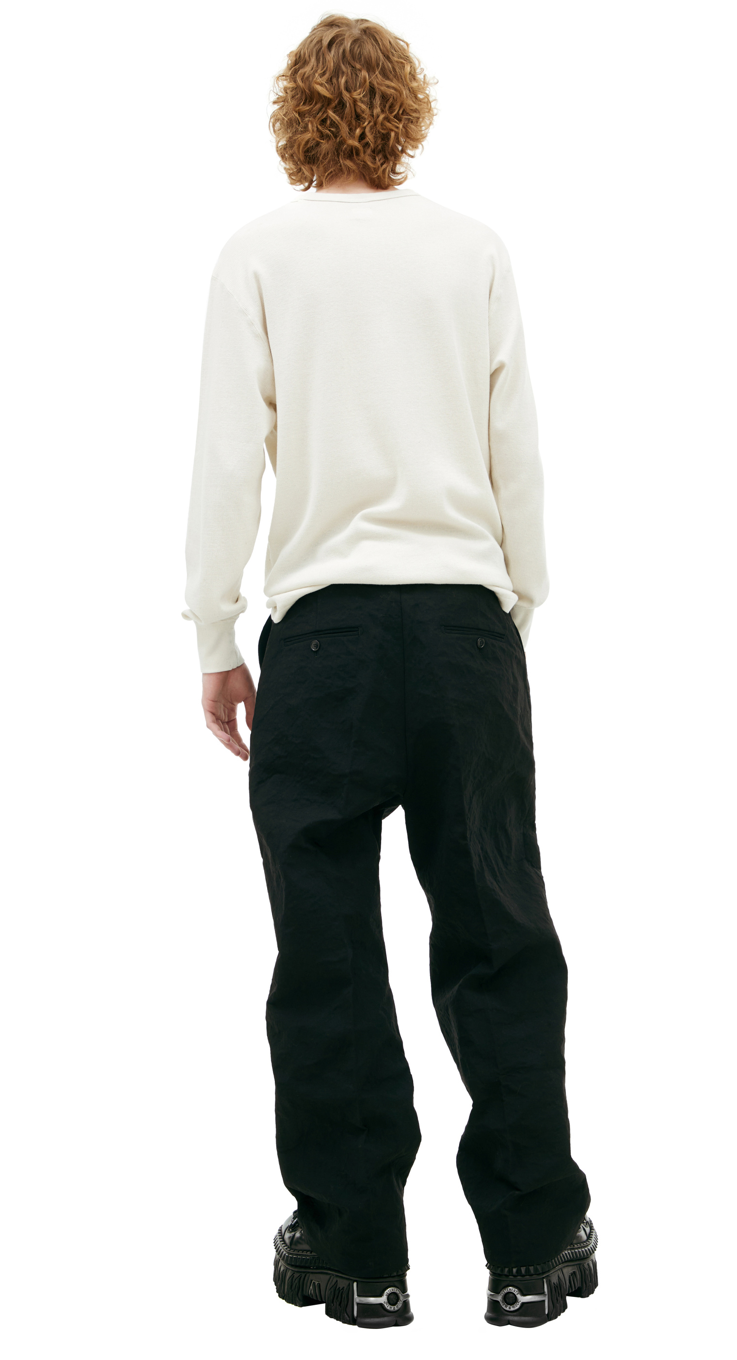 VETEMENTS Брюки с мятым эффектом