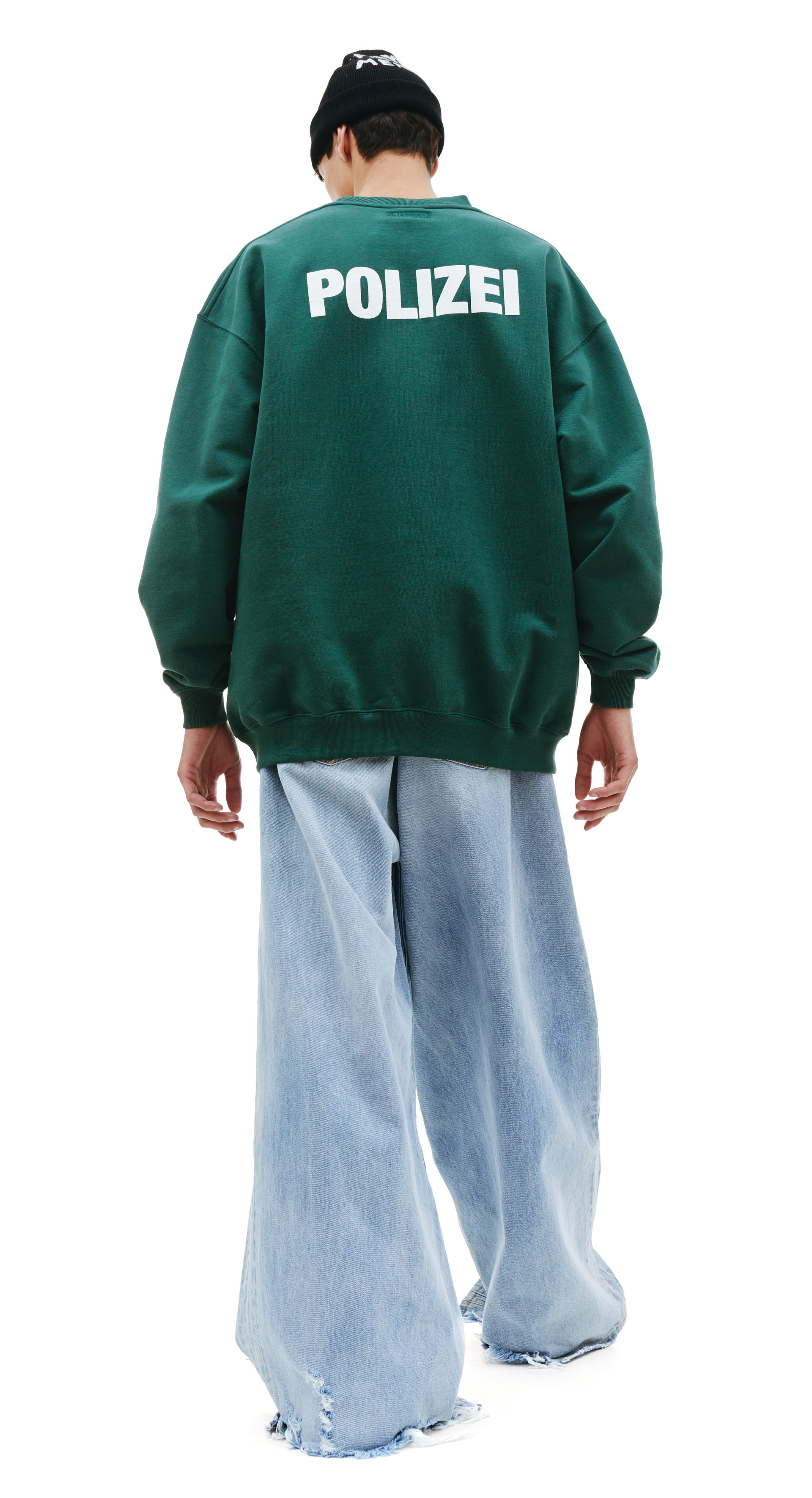 VETEMENTS Свитшот с принтом Polizei