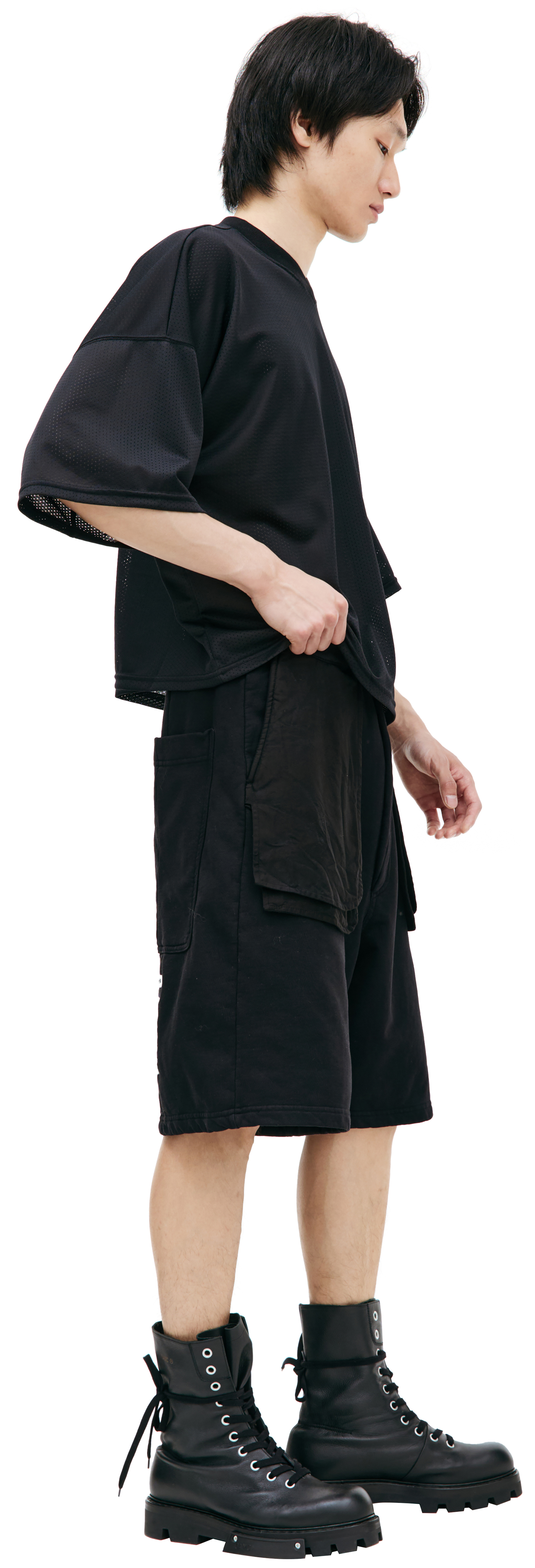 B1ARCHIVE Черные шорты с карманами