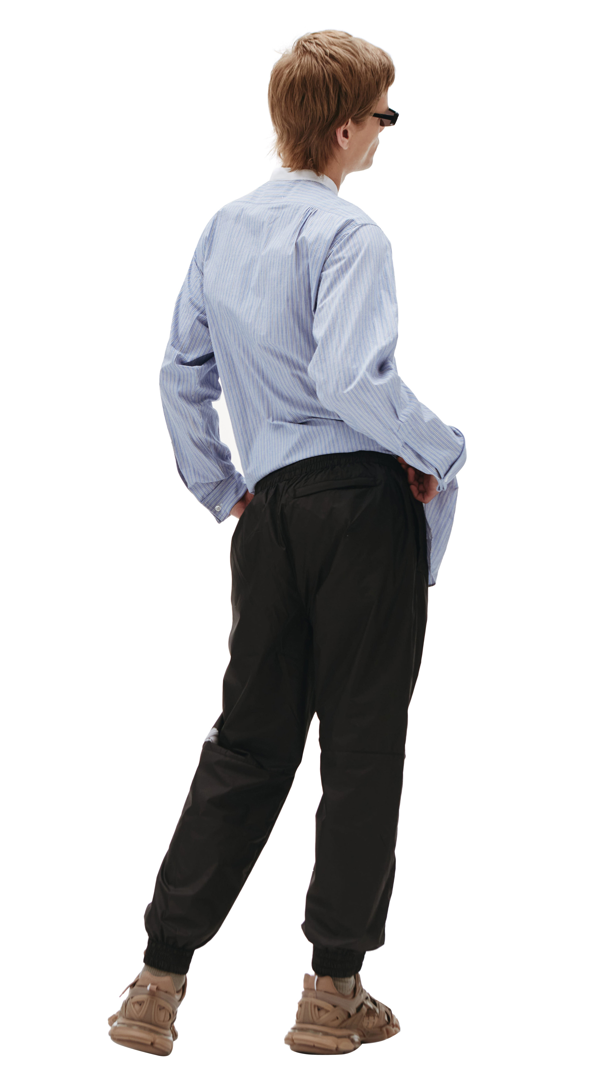 VTMNTS Нейлоновые брюки с принтом логотипа