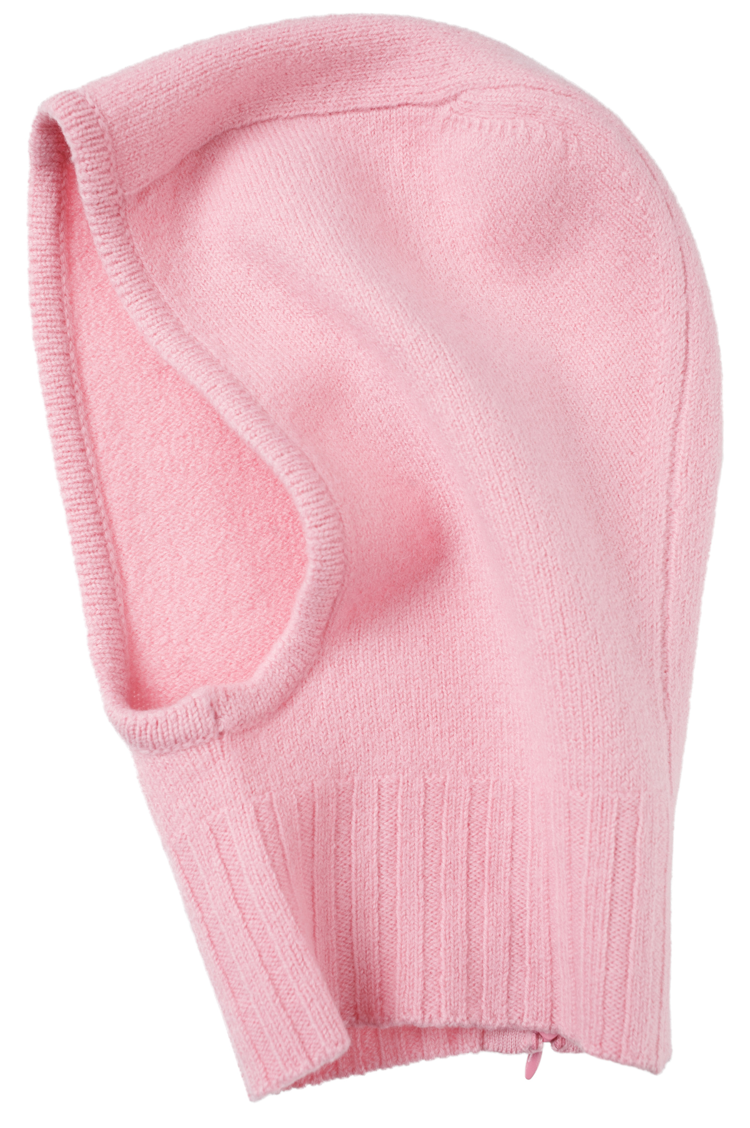Jil Sander Розовая балаклава из шерсти