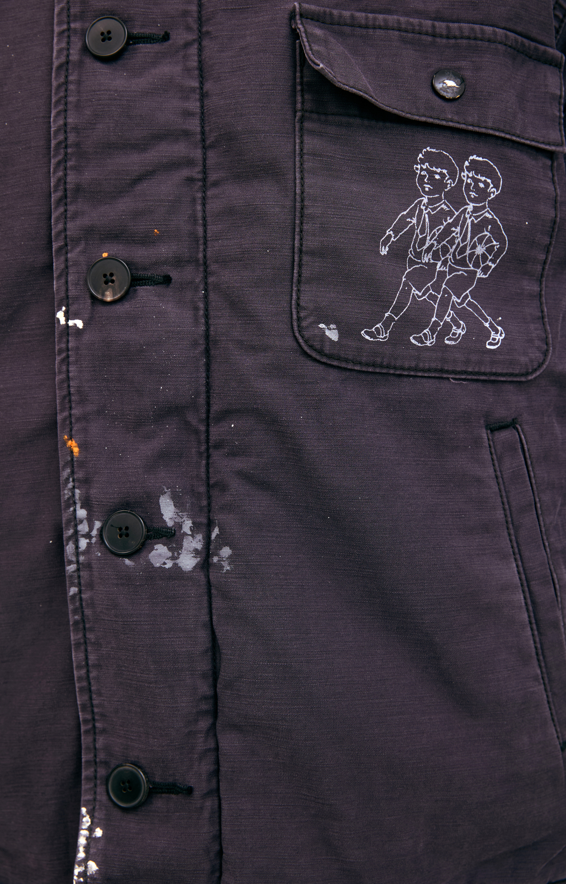 Enfants Riches Déprimés Куртка с вышивкой