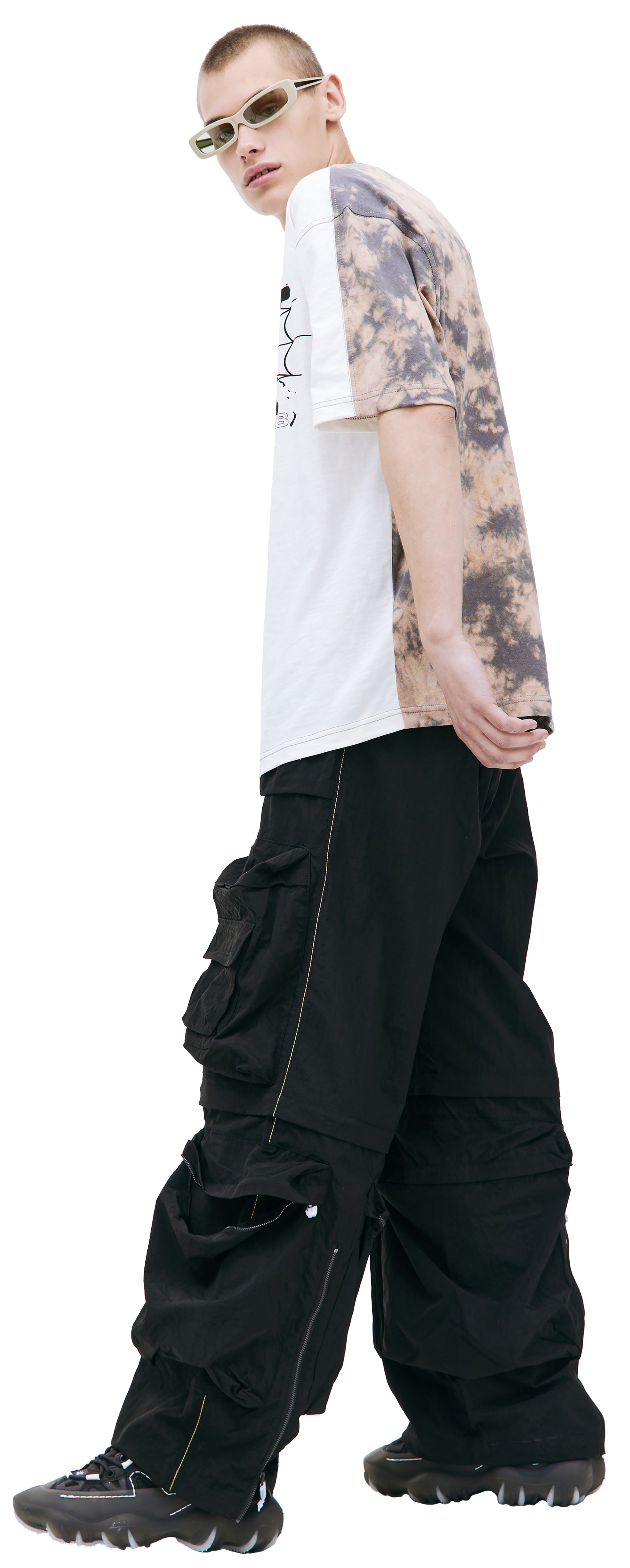 Diesel Футболка T-Wesher с эффектом тай-дай