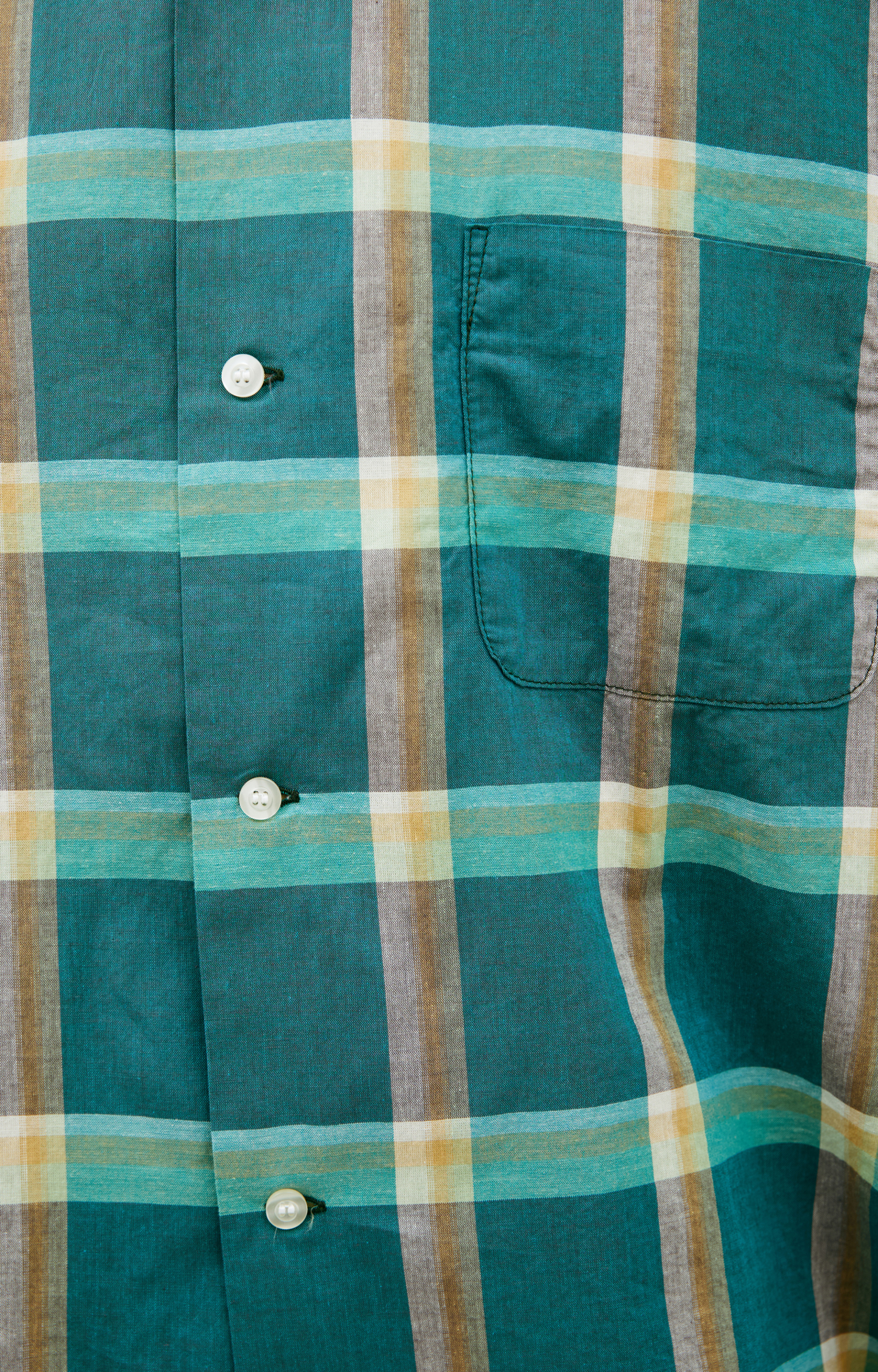 Saint Mxxxxxx Зеленая рубашка в клетку