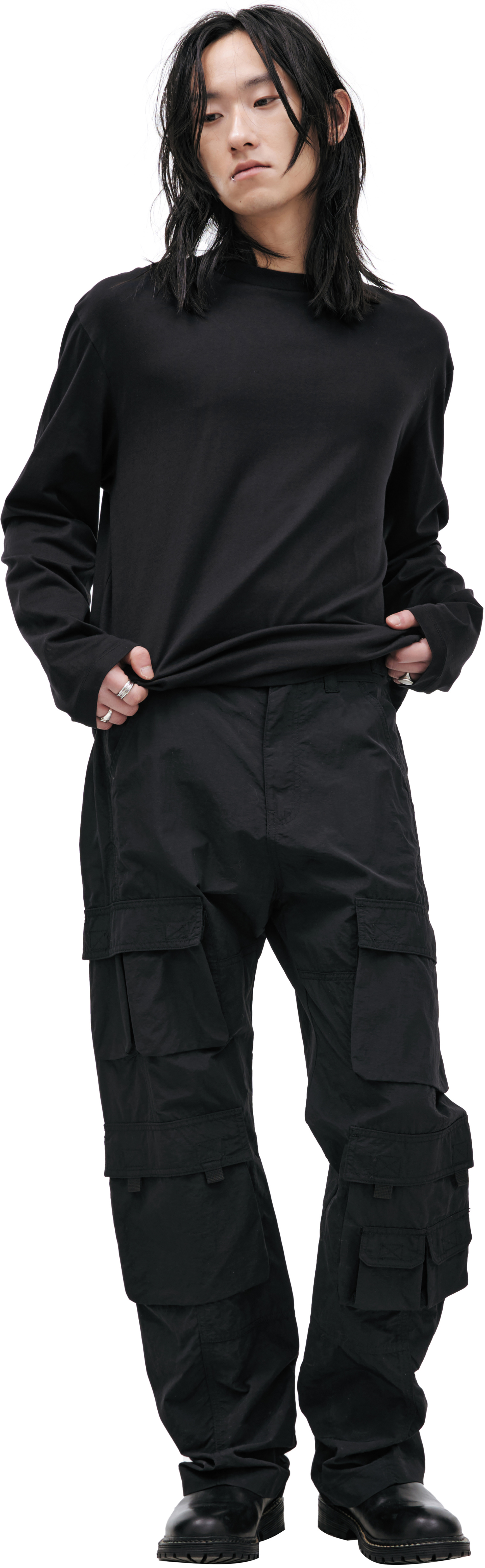 Martine Rose Брюки карго с накладными карманами