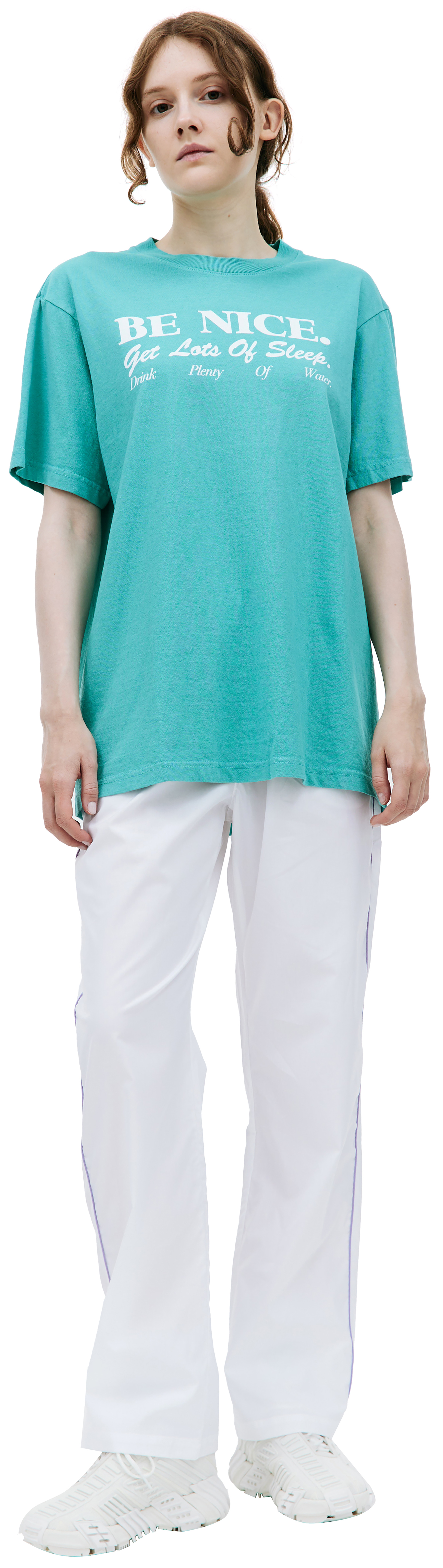 SPORTY & RICH Футболка с принтом \'Be Nice\'